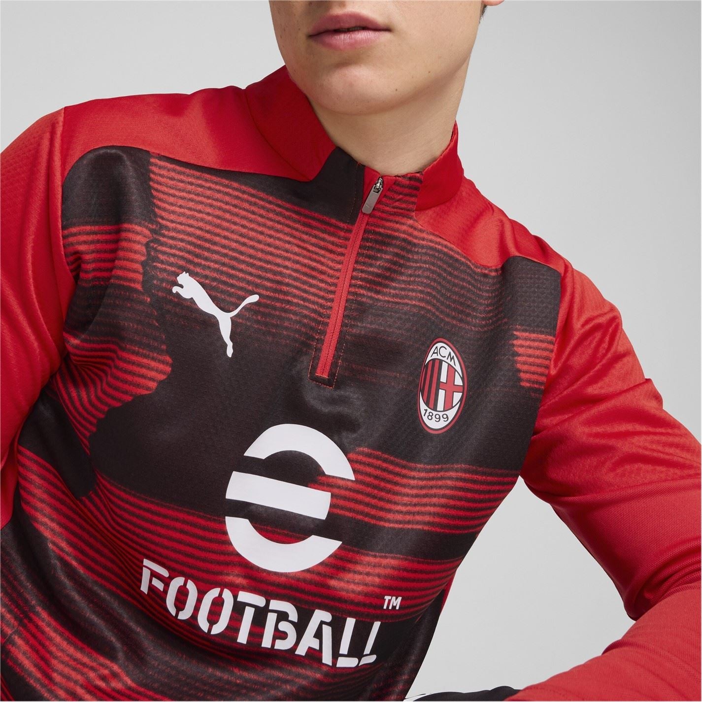 Puma Ac Milan Pre Match Drill Top 2024 2025 Adults