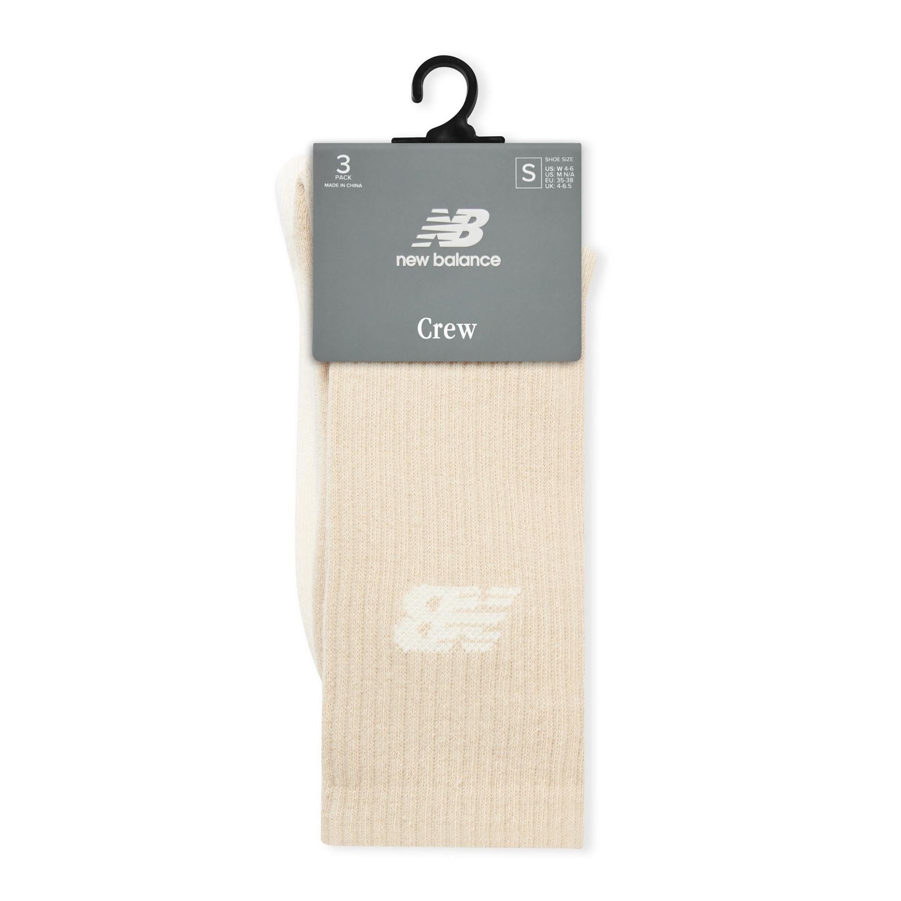 New Balance Everyday Crew Socks 3 Pack Adults