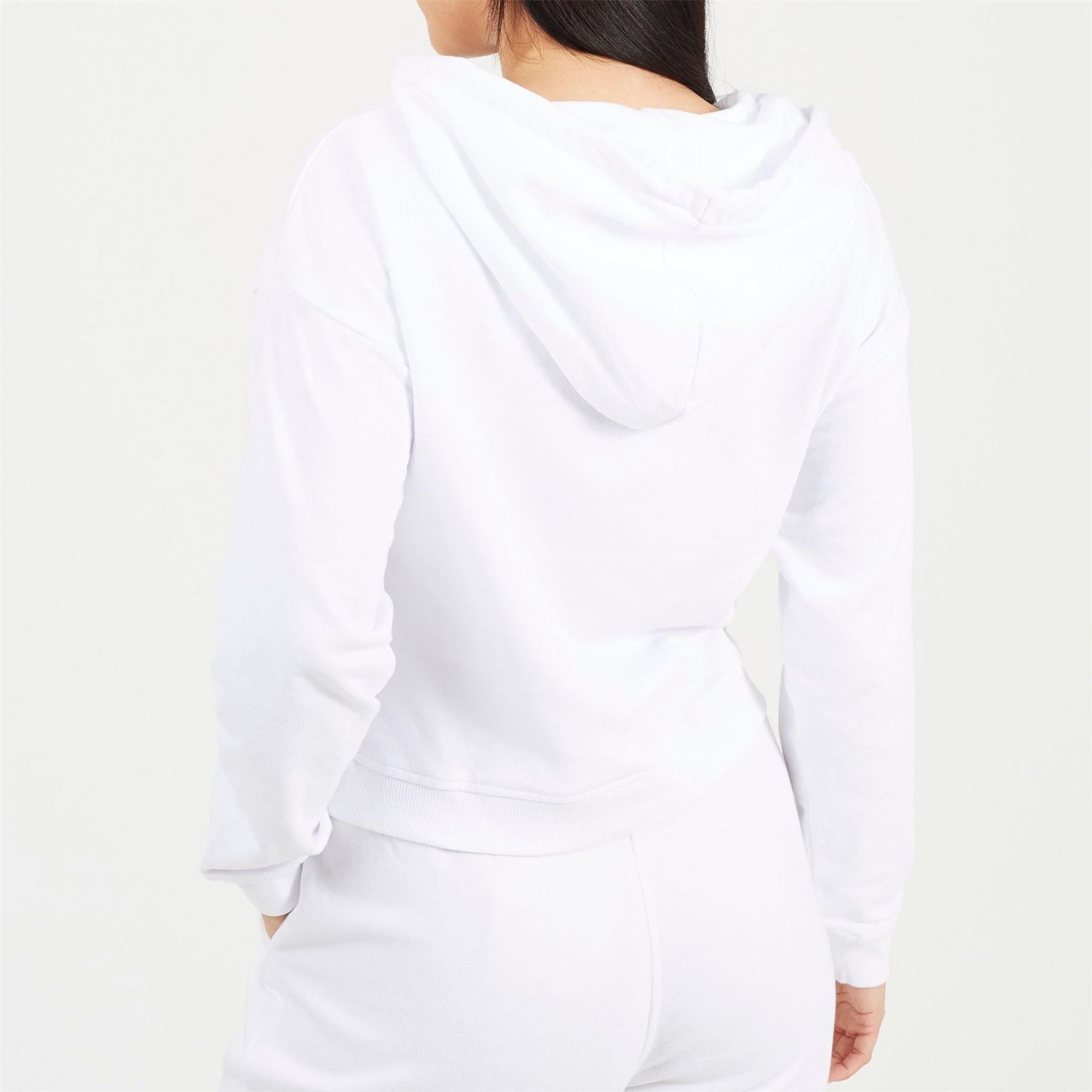 Brave Soul Womens Cropped Hooded Sweatshirt