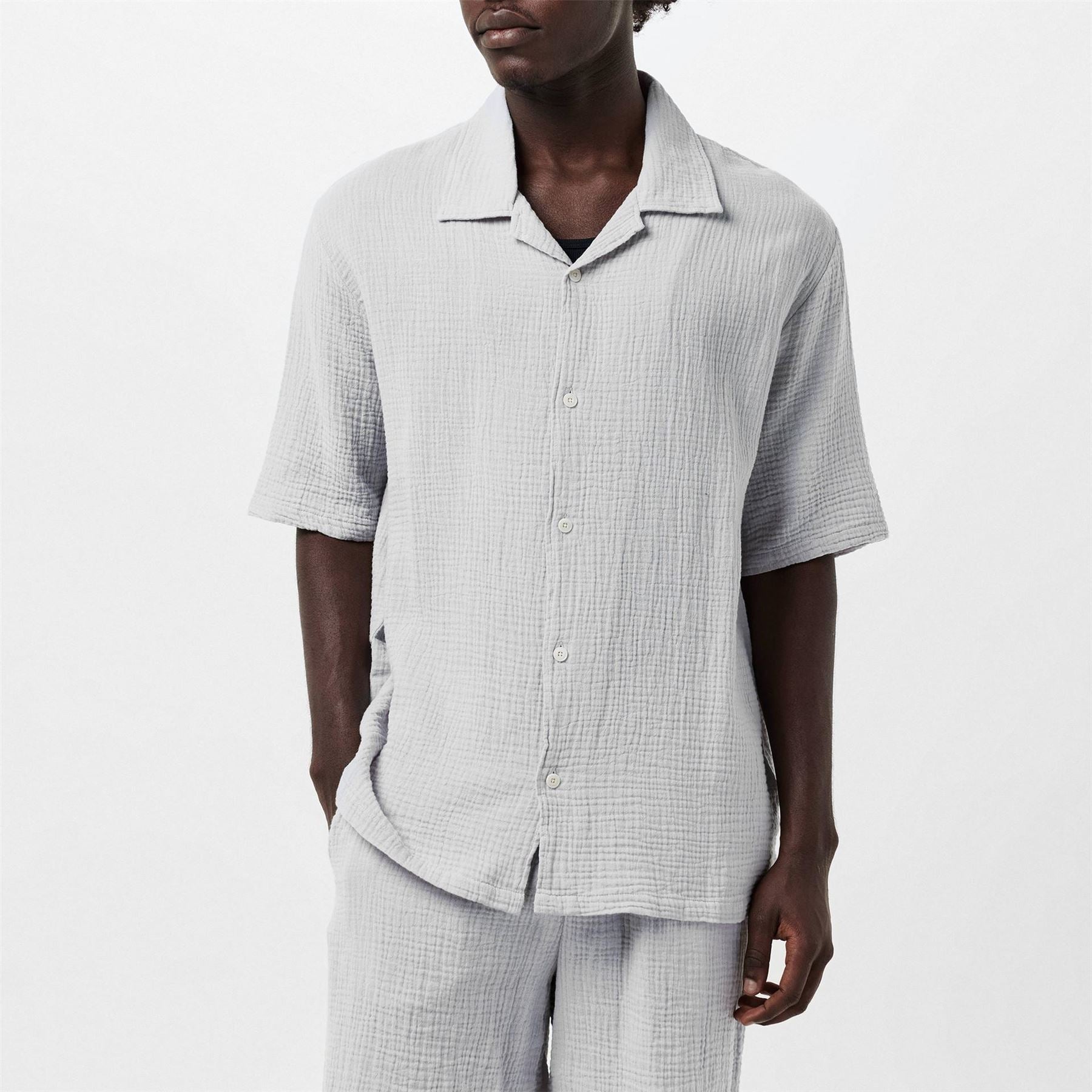 Albam Crinkle Holiday Shirt