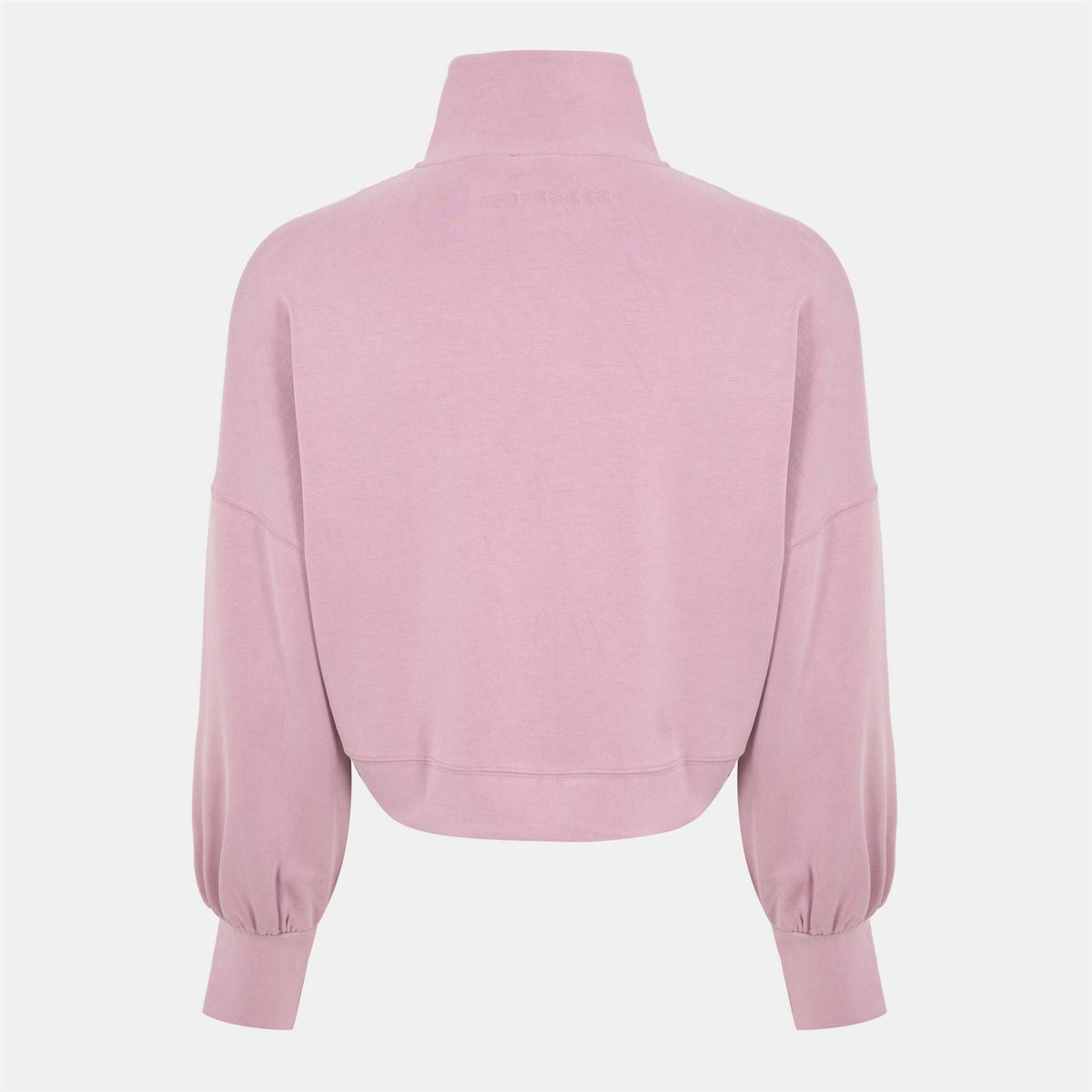 Ted Baker Cropped Relaxed Fit Funnel Neck Sweatshirt