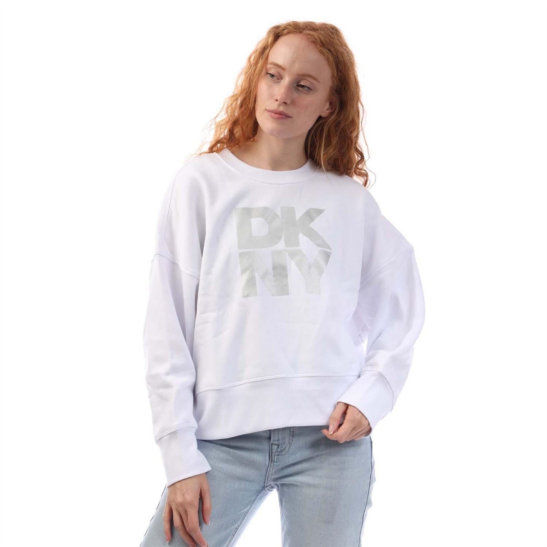 DKNY Logo Crew Neck Sweat