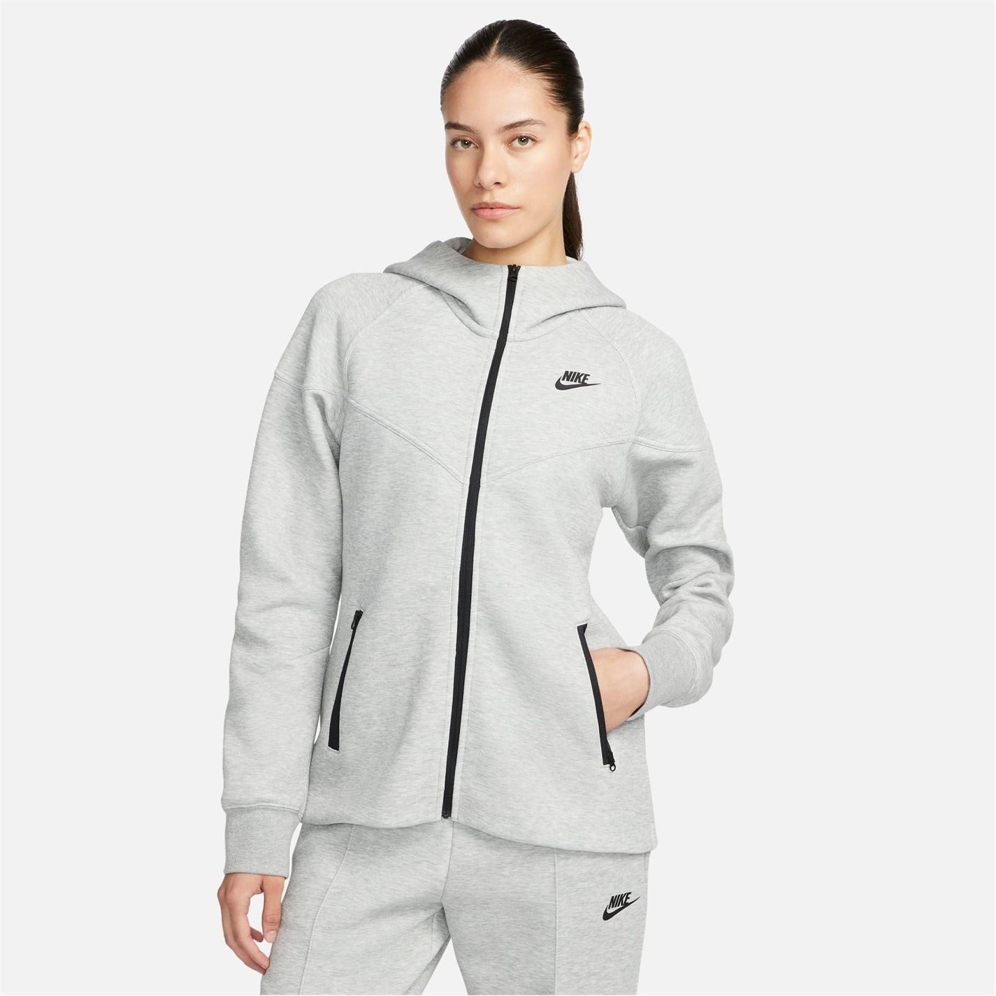 Nike Womens Sportswear Tech Fleece Full Zip Hoodie