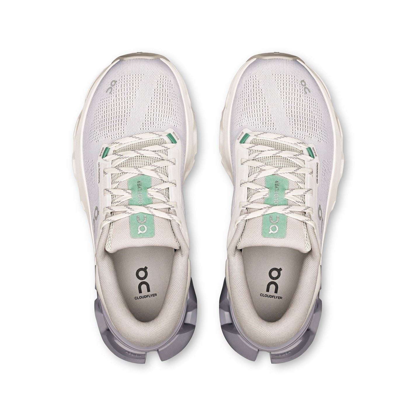 On Cloudflyer 5 Round Toe Flat Heel Road Shoes