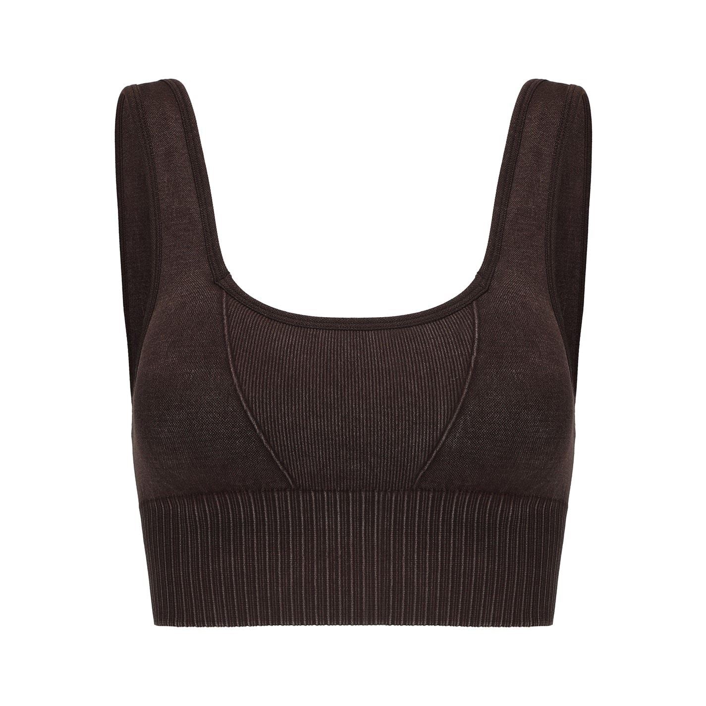 Slazenger 2 Pack Square Neck Cropped Bra