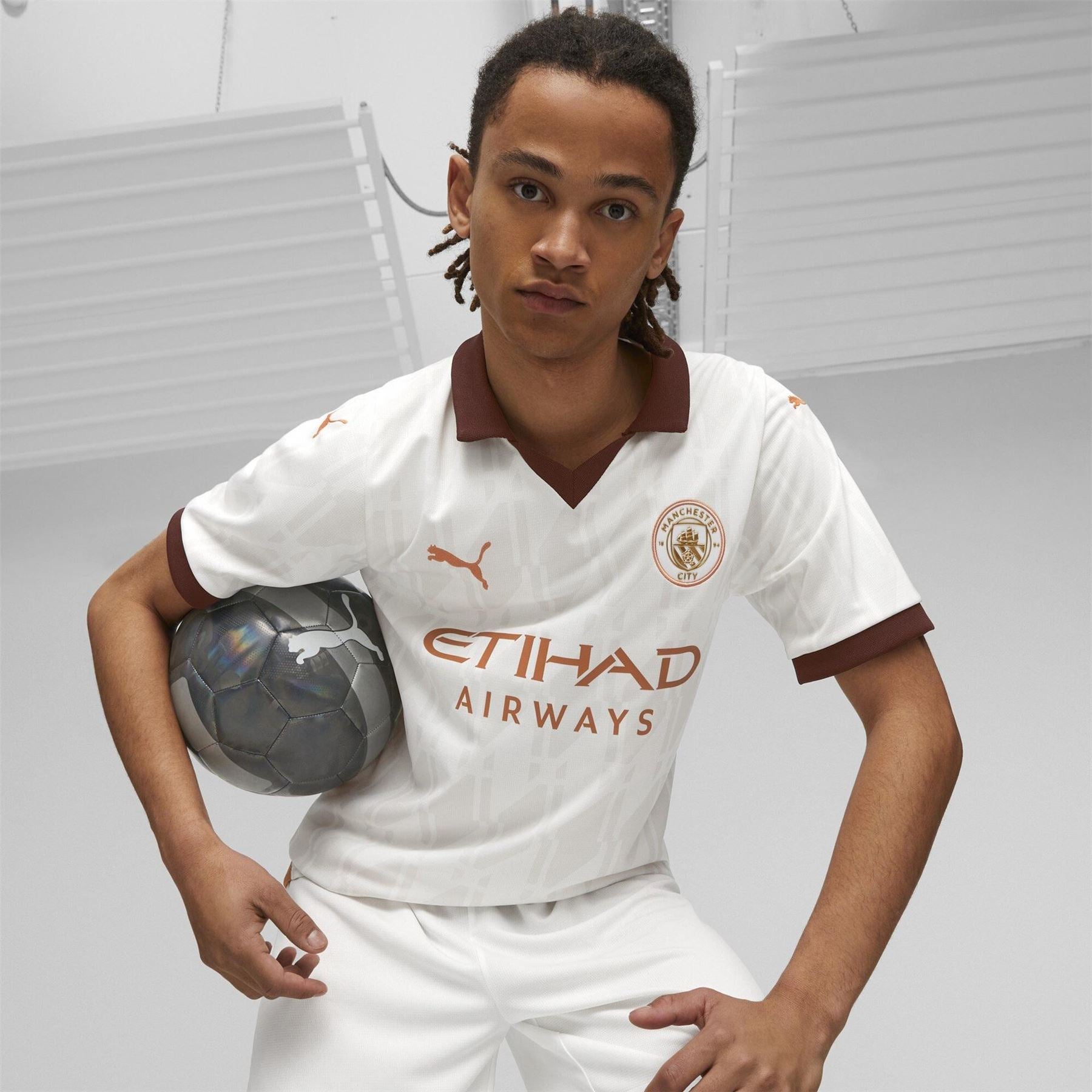 Puma Mens Away Jersey Replica Football Shirt