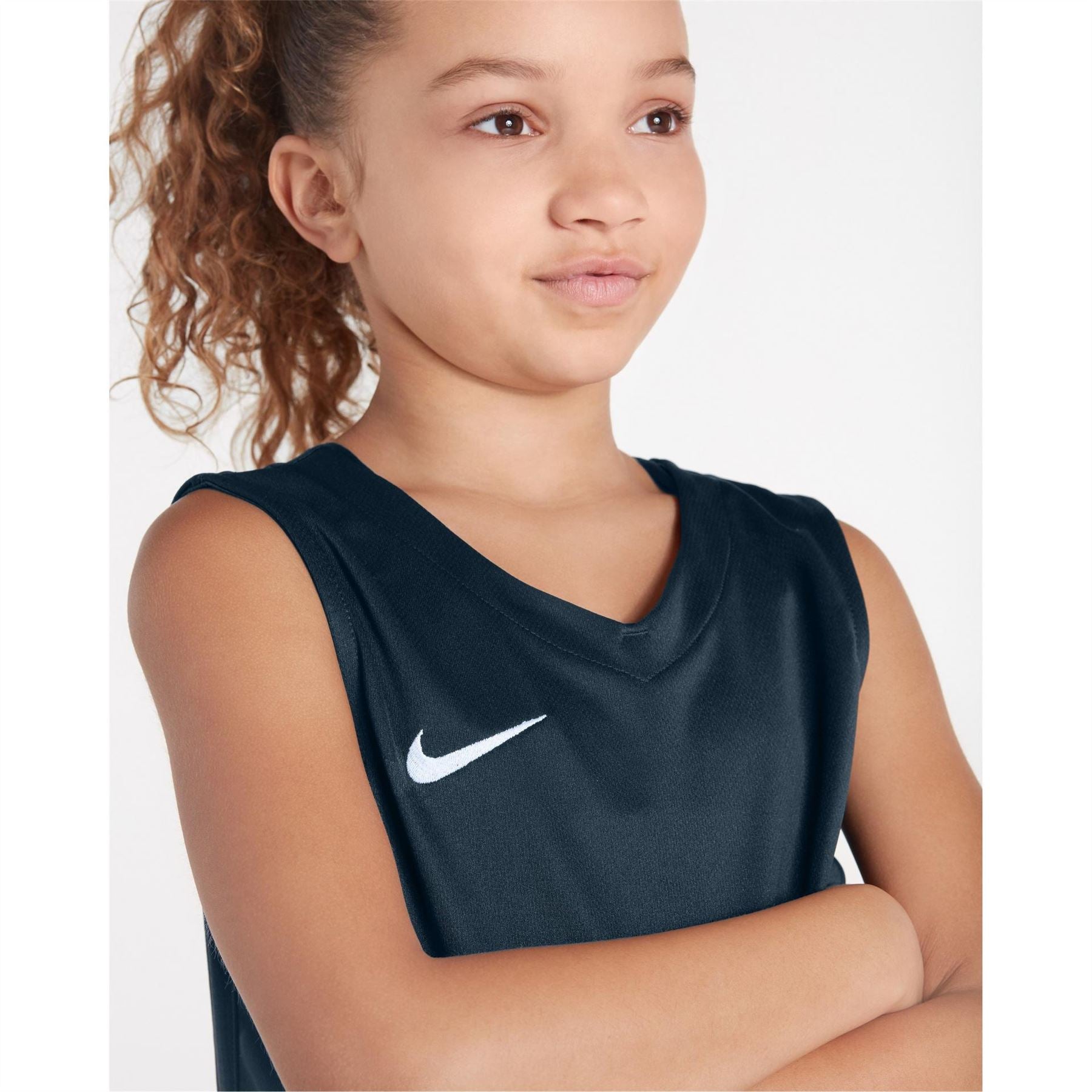 Nike Youth Basketball V-Neck Sleeveless Jersey