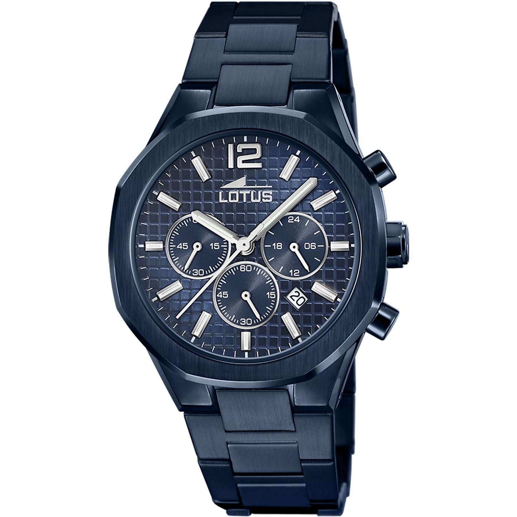 Lotus Stainless Steel Sports Quartz Watch