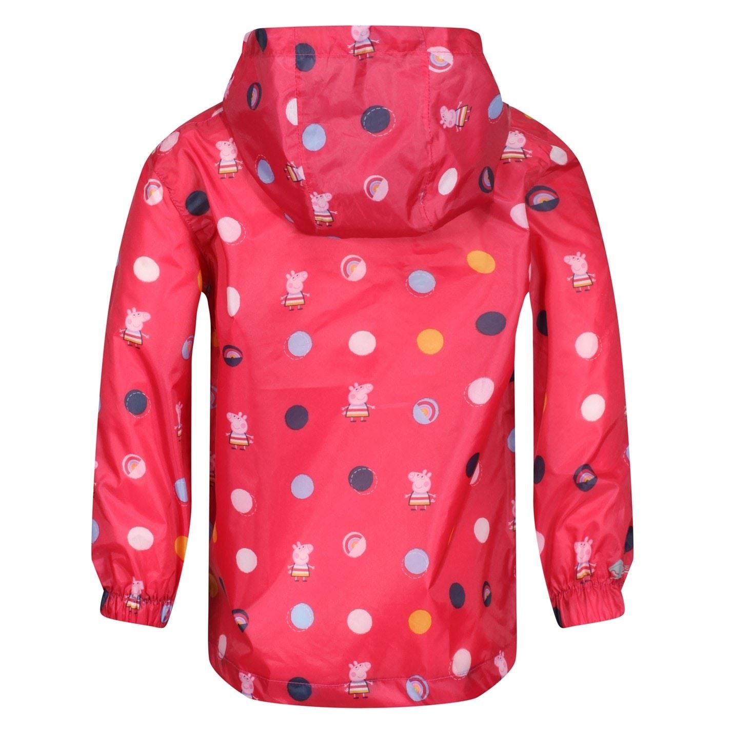 Regatta Pepa Hooded Rain Jacket with Elasticated Cuff