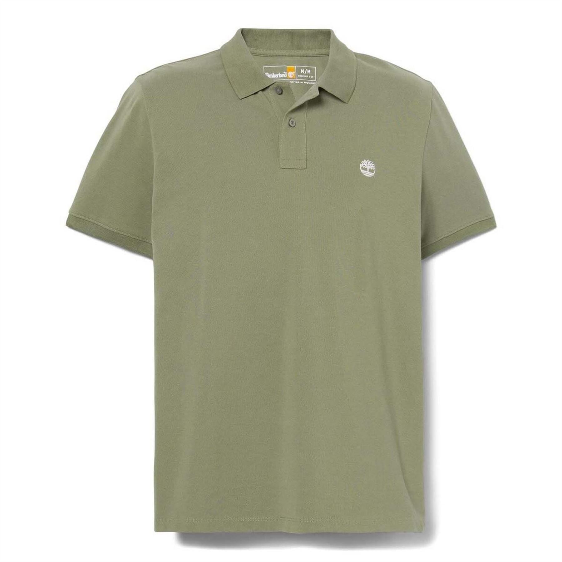 Timberland Oyster River Logo Short Sleeve Polo Shirt