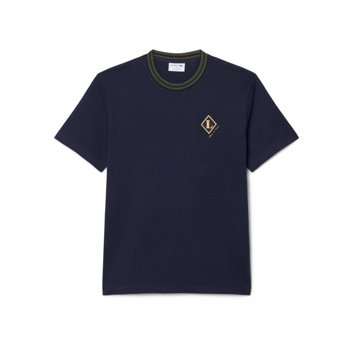 Lacoste Mif Cotton Short Sleeve Crew Neck T-Shirt
