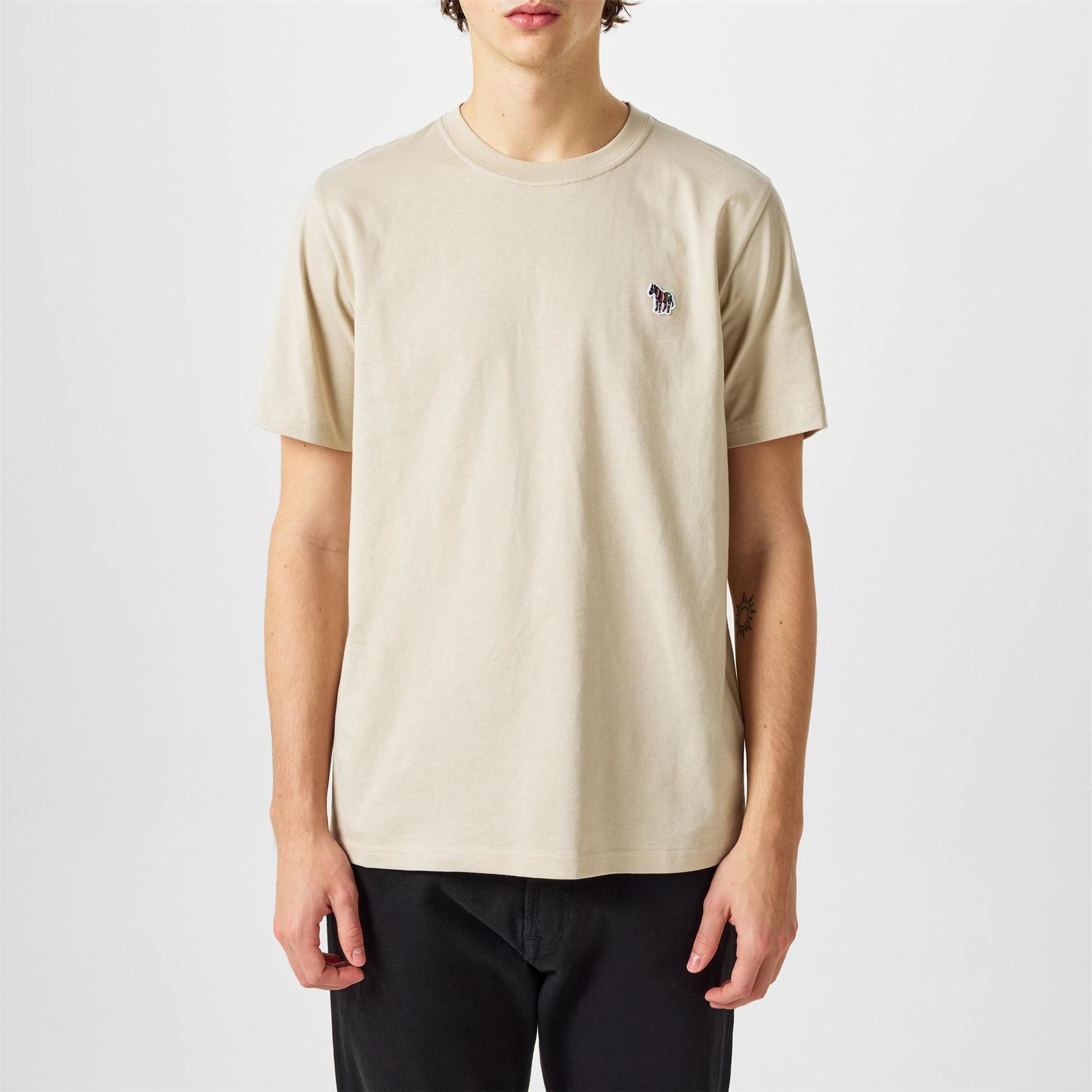 PS Paul Smith Regular Fit Zebra Crew Neck T-Shirt