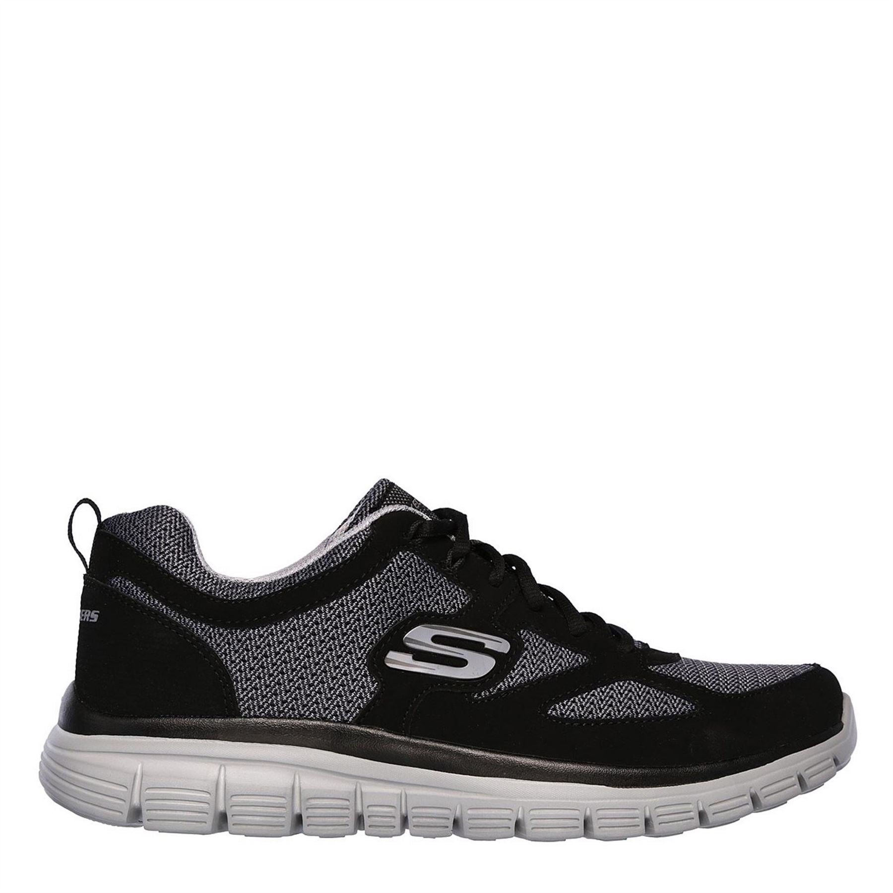 Skechers Mens Flex Burns Agoura Trainers