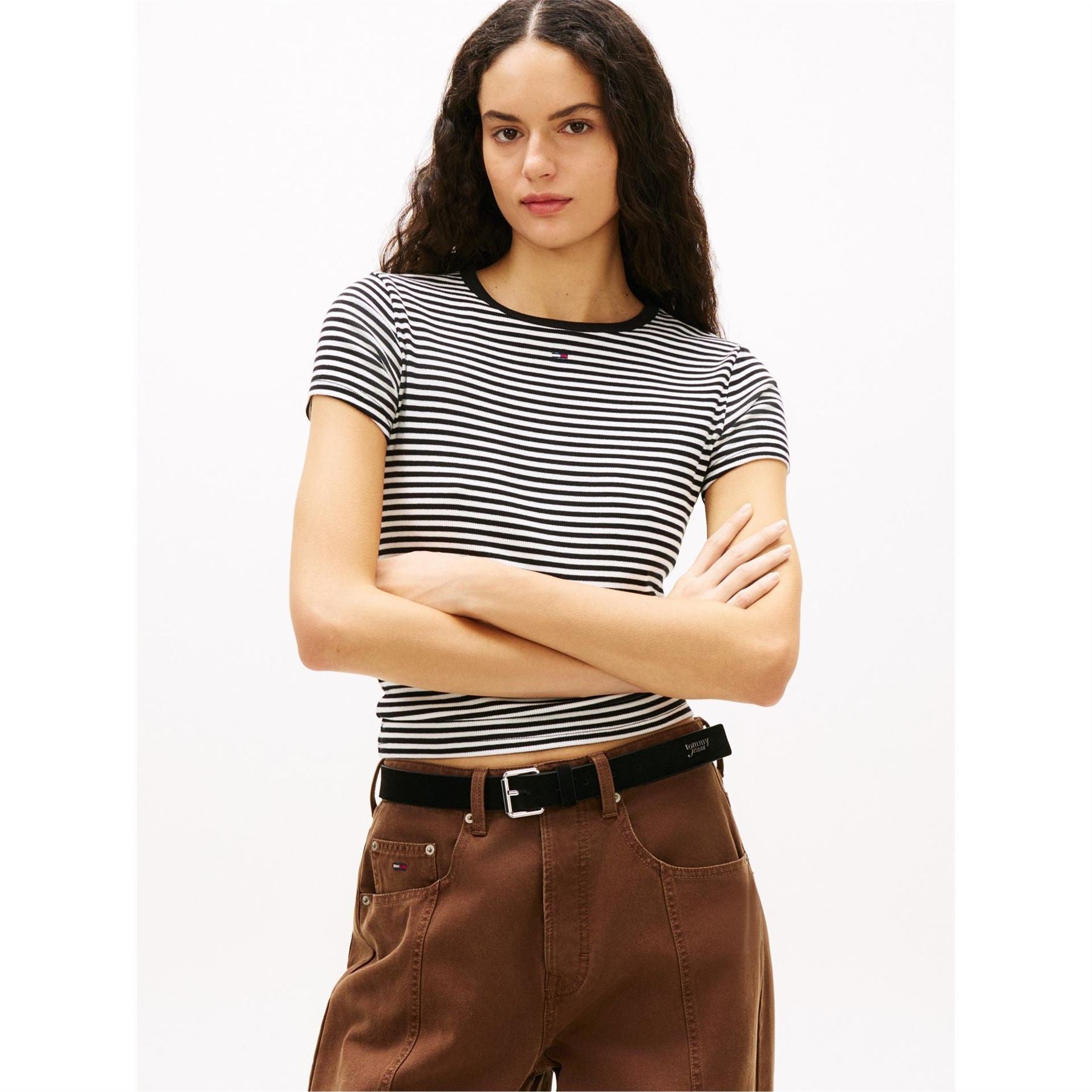 Tommy Jeans 2pk Ess Rib Ss Ld63