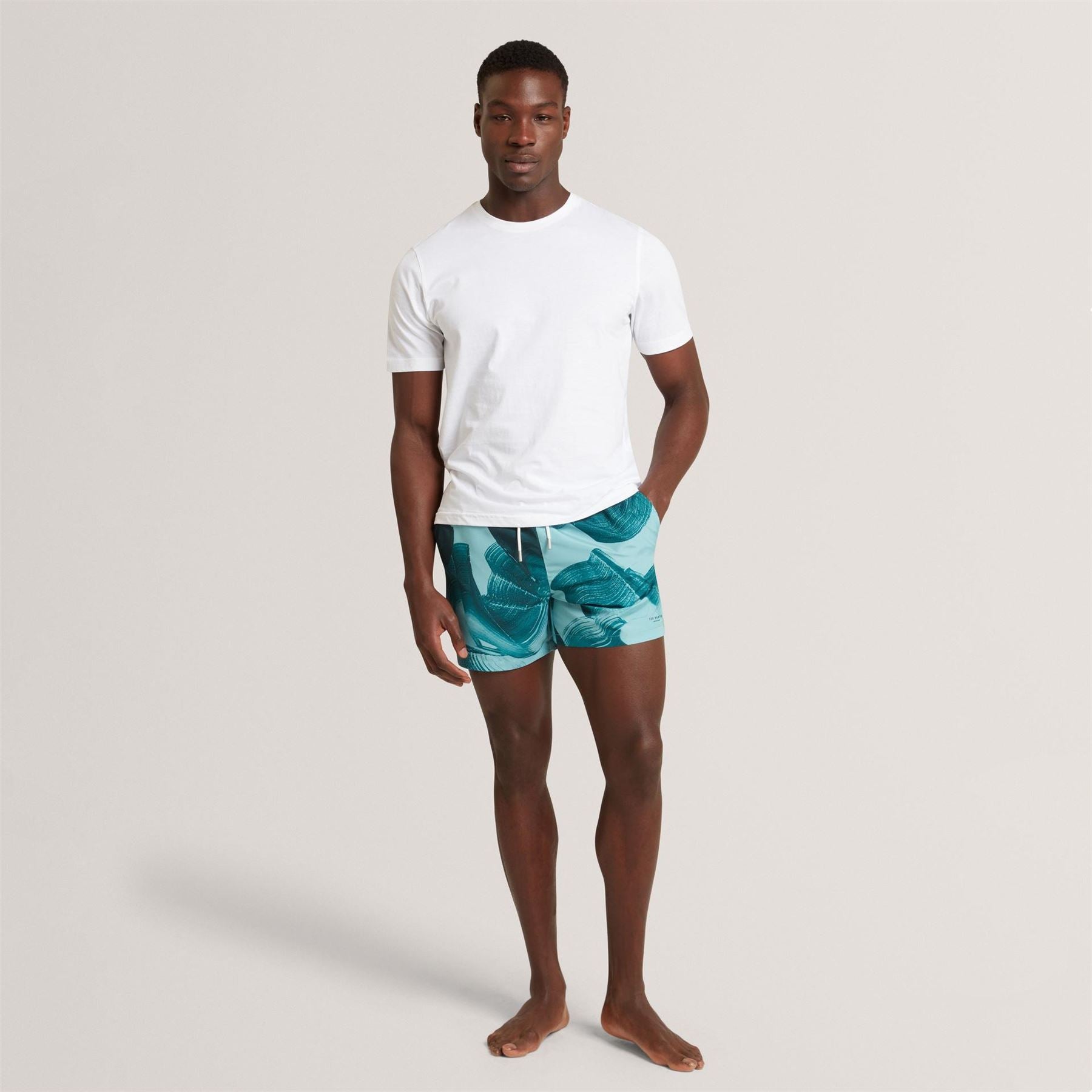 Ted Baker Baker Printed Swim Shorts