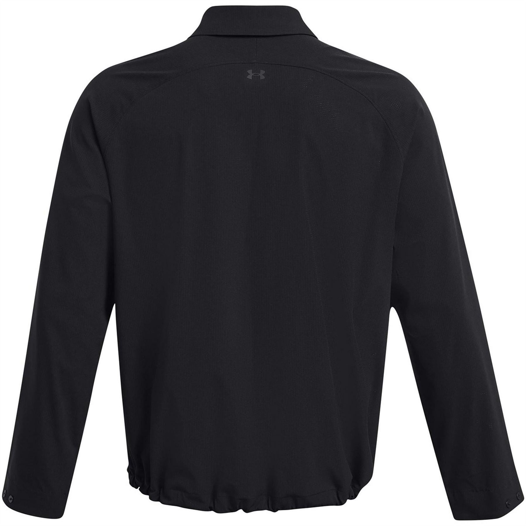 Under Armour Solid Patterned Bomber Jacket with Zipped Pocket
