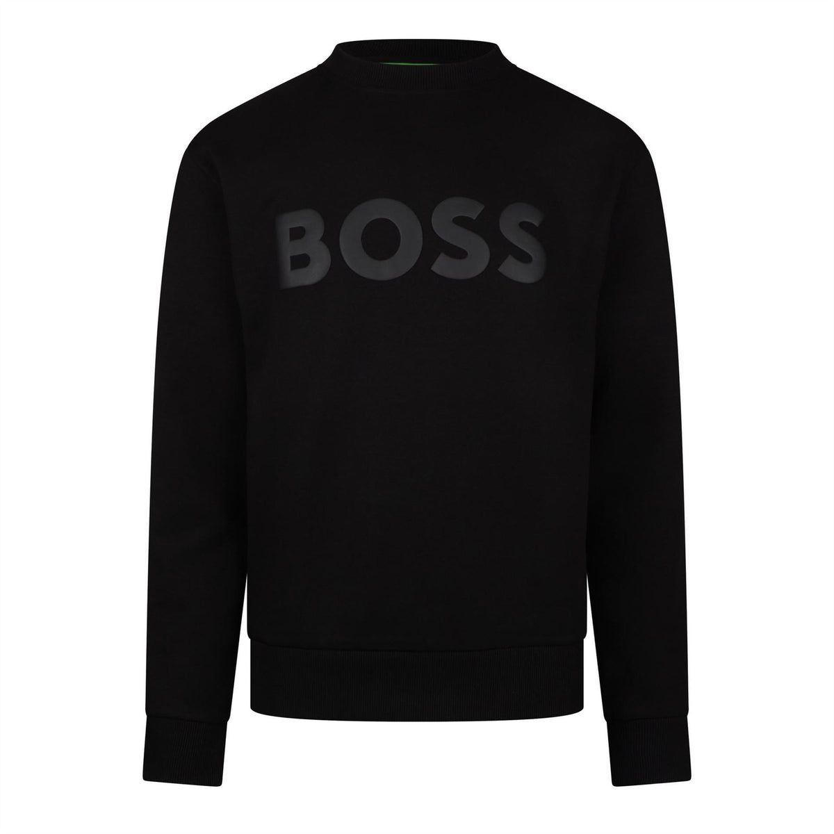 Boss Wordmark Crew Neck Long Sleeve Regular Fit Sweatshirt