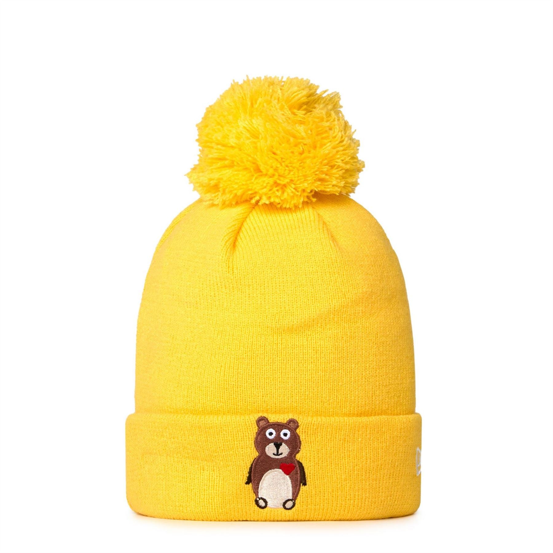 New Era Animal Pom Pom Children Beanie