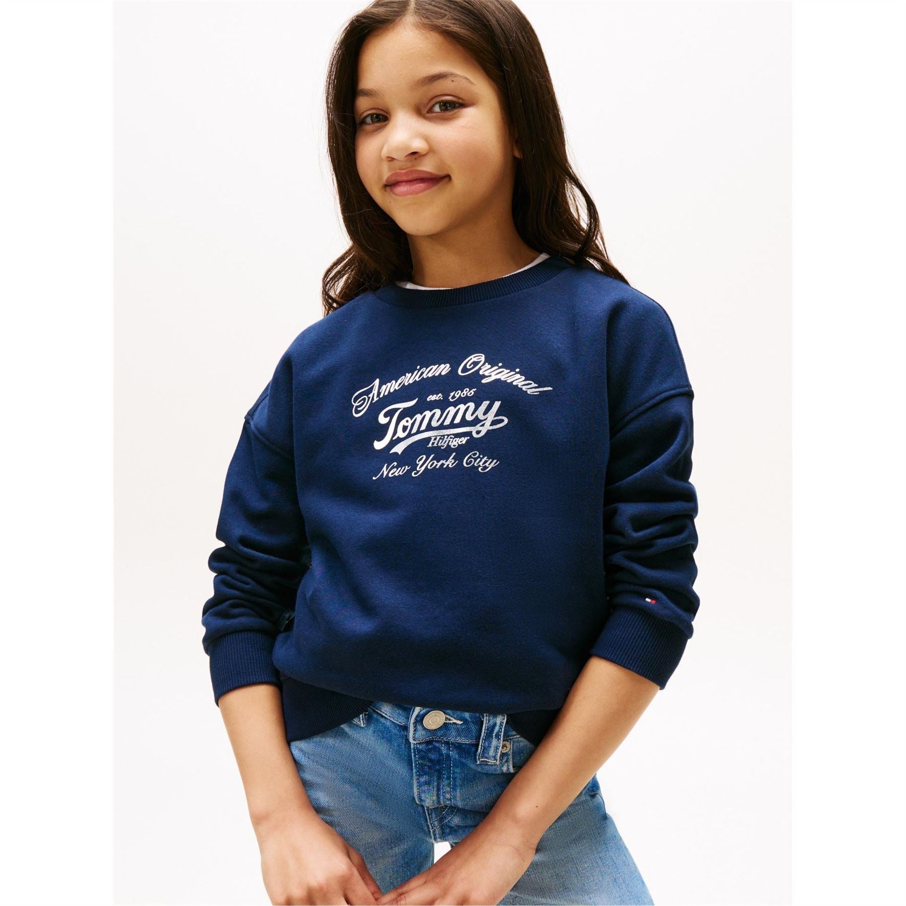 Tommy Hilfiger Script Crew Sweatshirt