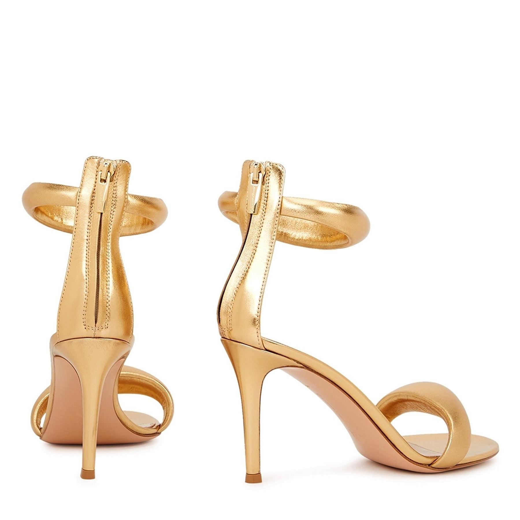 Gianvito Rossi Nappa Silk Sandal 85mm