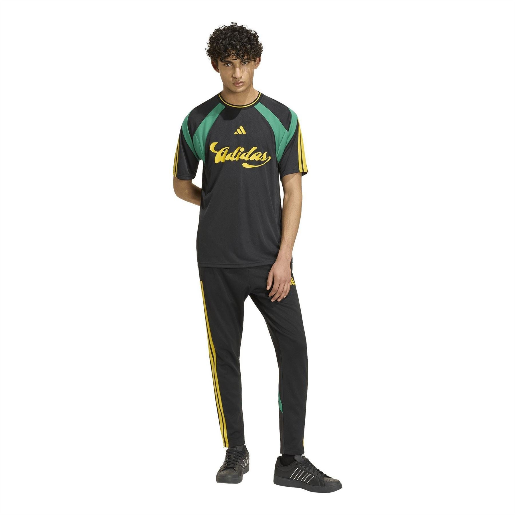 adidas HOT Crew Neck Short Sleeve Raglan Baseball T-Shirt