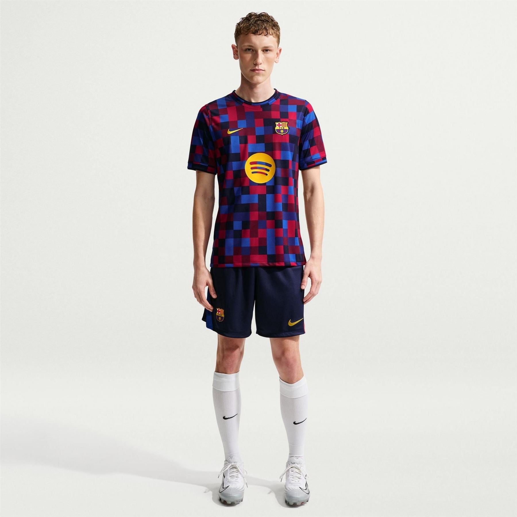 Nike Mens Barcelona Pre Match Shirt 2026 27