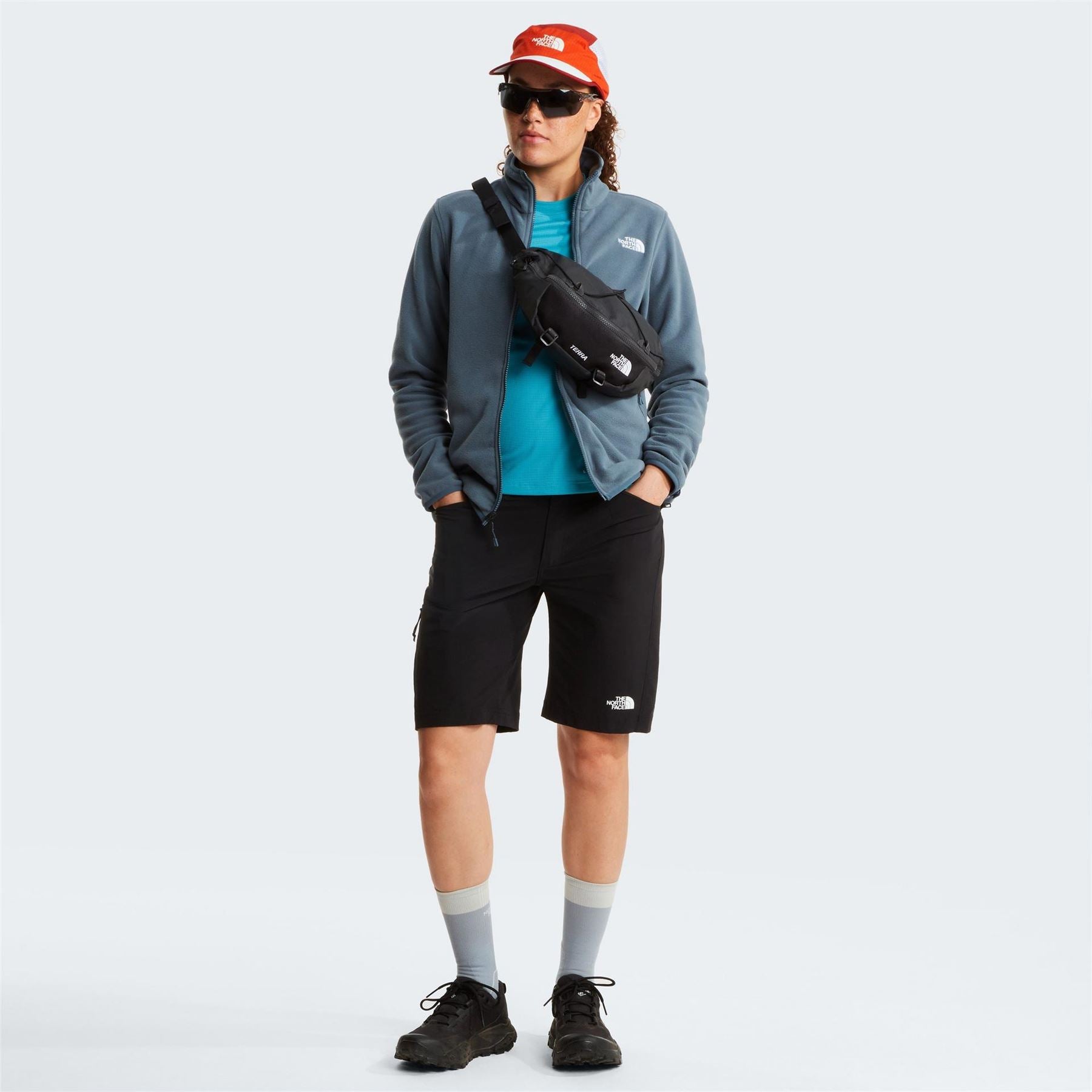 The North Face Womens 100 Glacier Full Zip Fleece