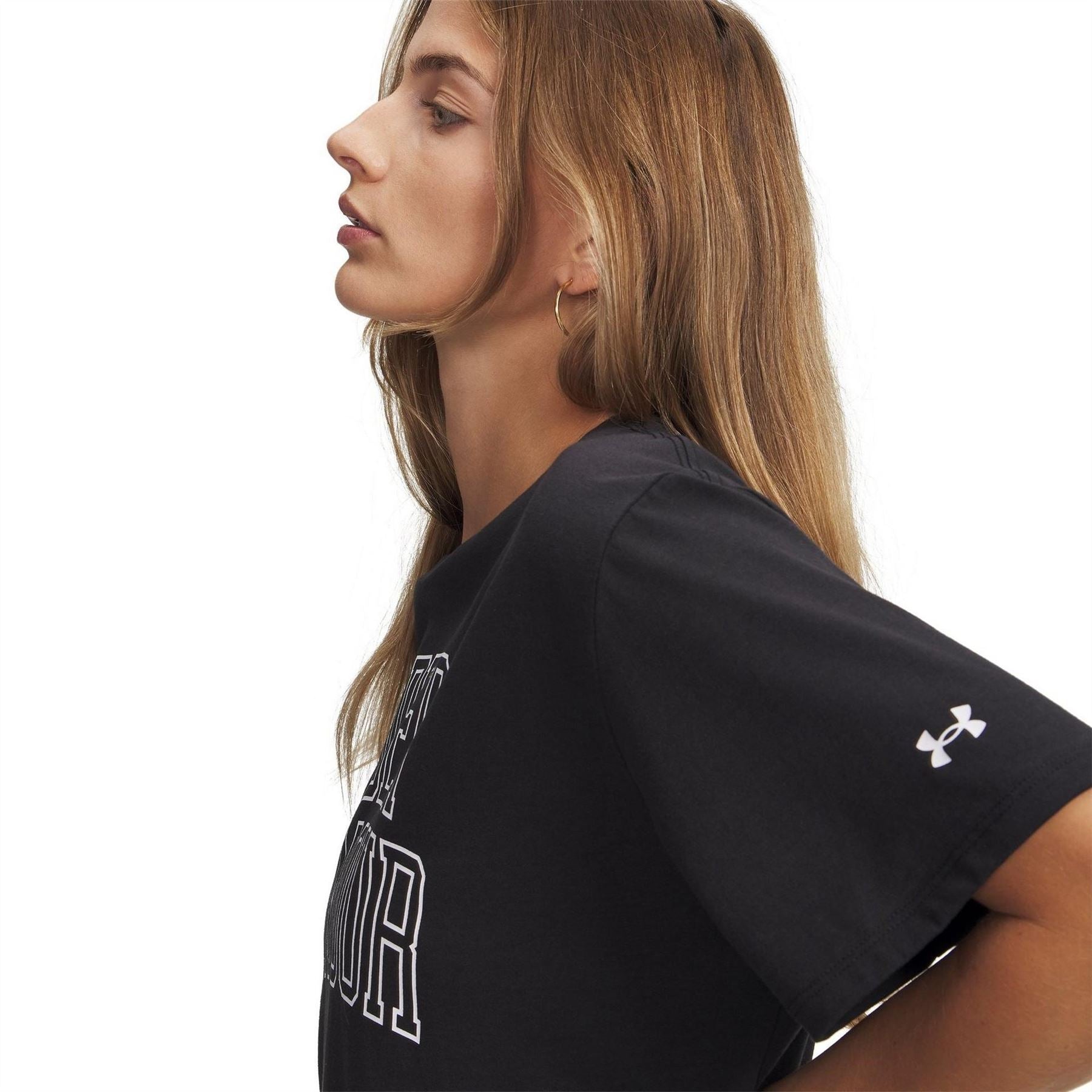 Under Armour Varsity Oversize Fit Lettering T-Shirt