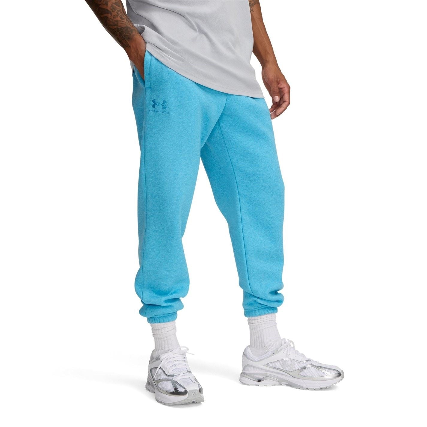 Under Armour Essential Fleece Solid Patterned Joggers