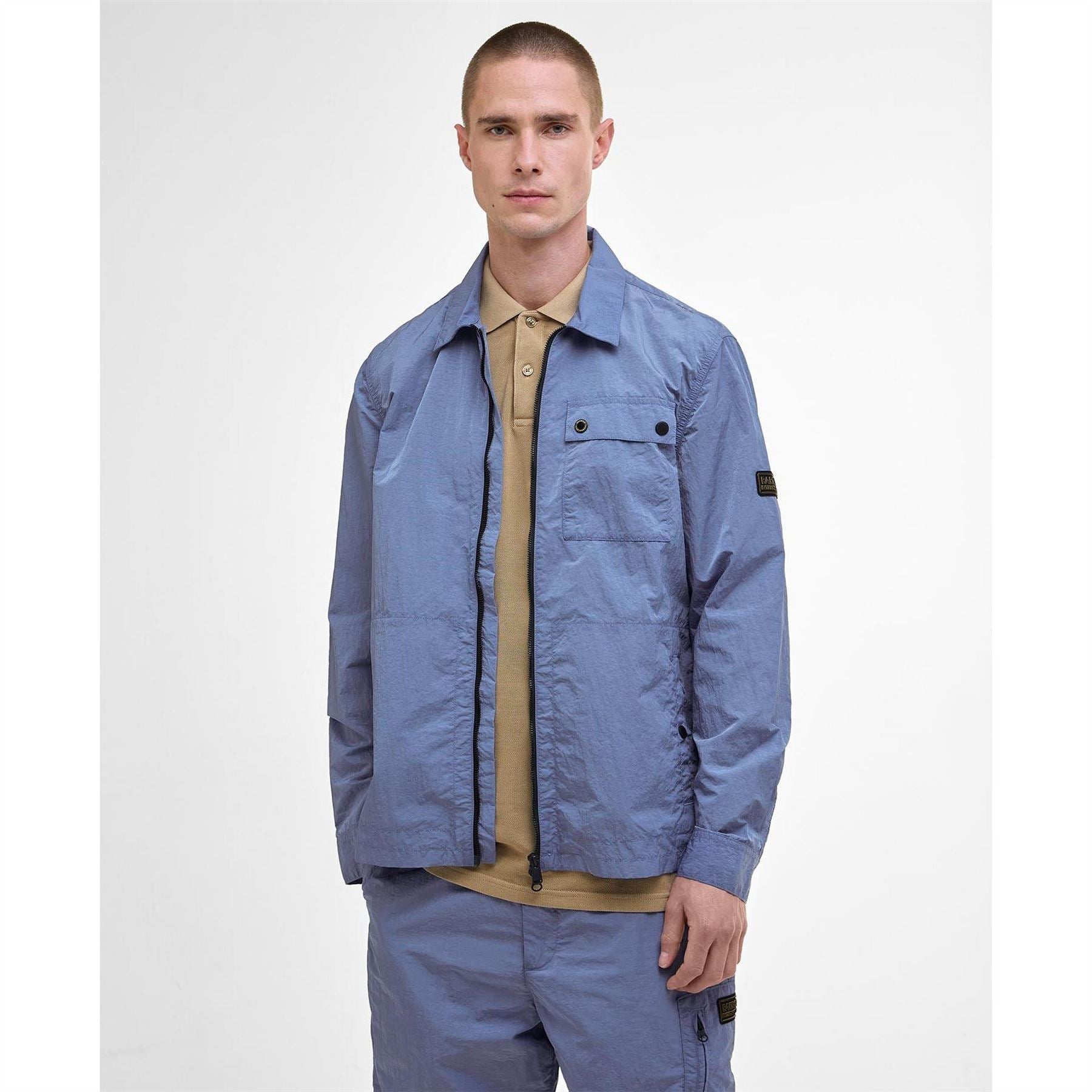 Barbour International Inline Zip Through Overshirt