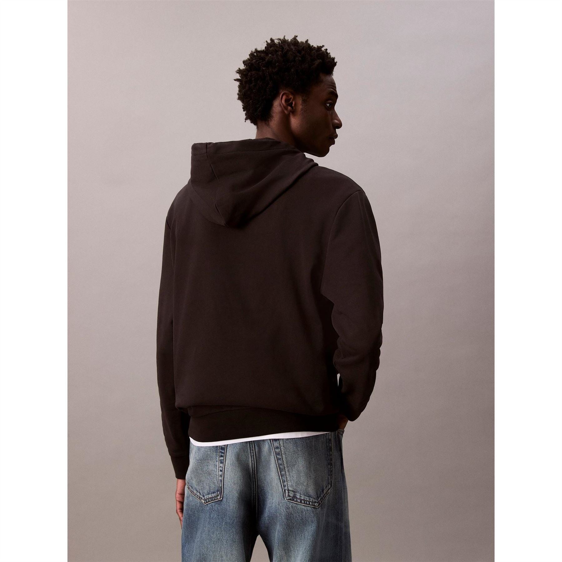 Calvin Klein Jeans Ckj Woven Over The Head Hoodie