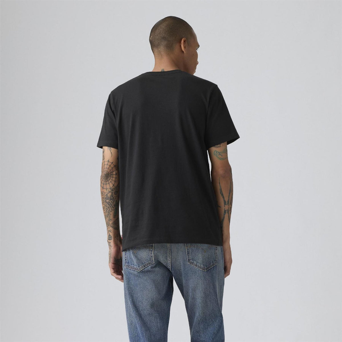 Levis Wordmark Graphic Crew Neck Short Sleeve T-Shirt