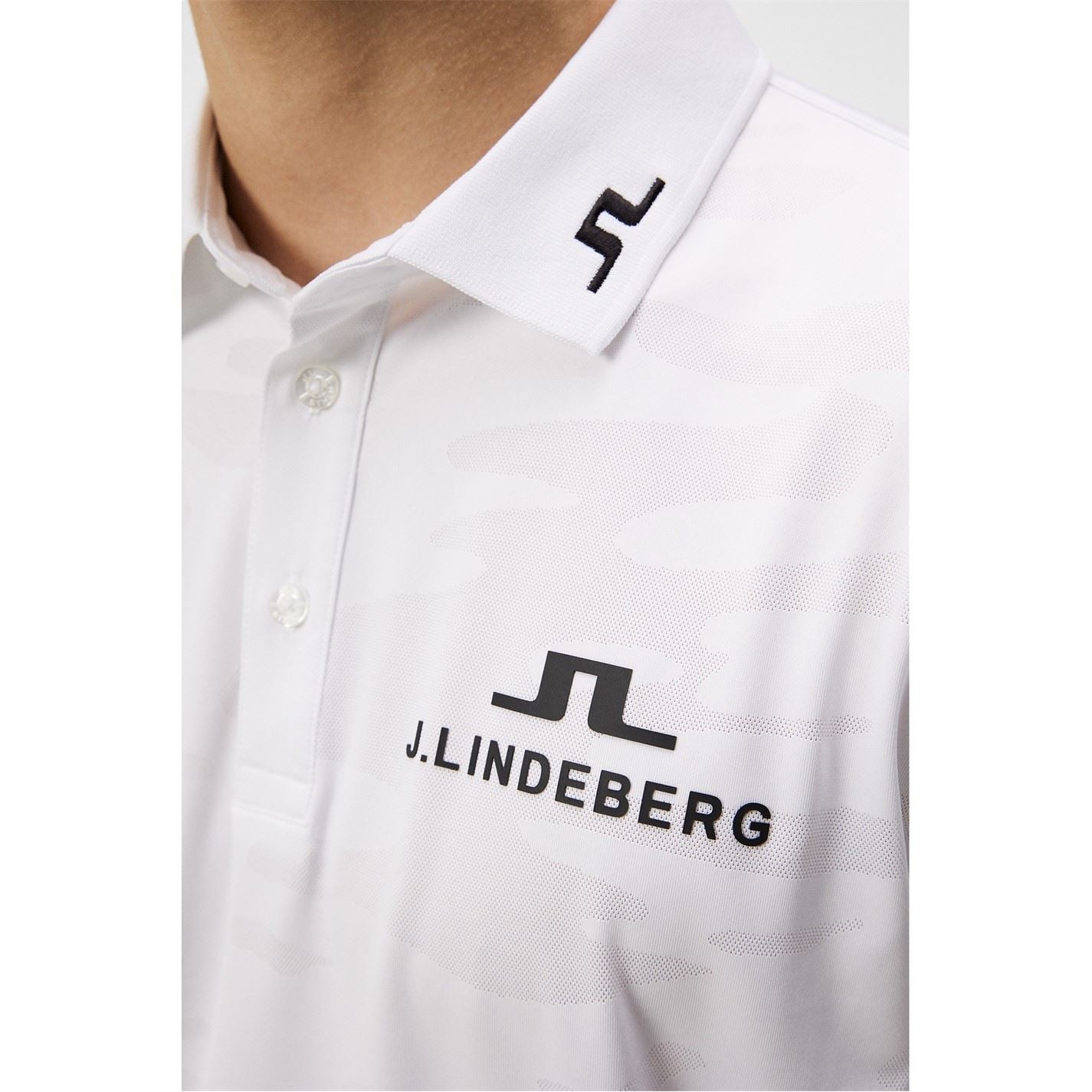 J Lindeberg Golf Short Sleeve Performance Polo Shirt