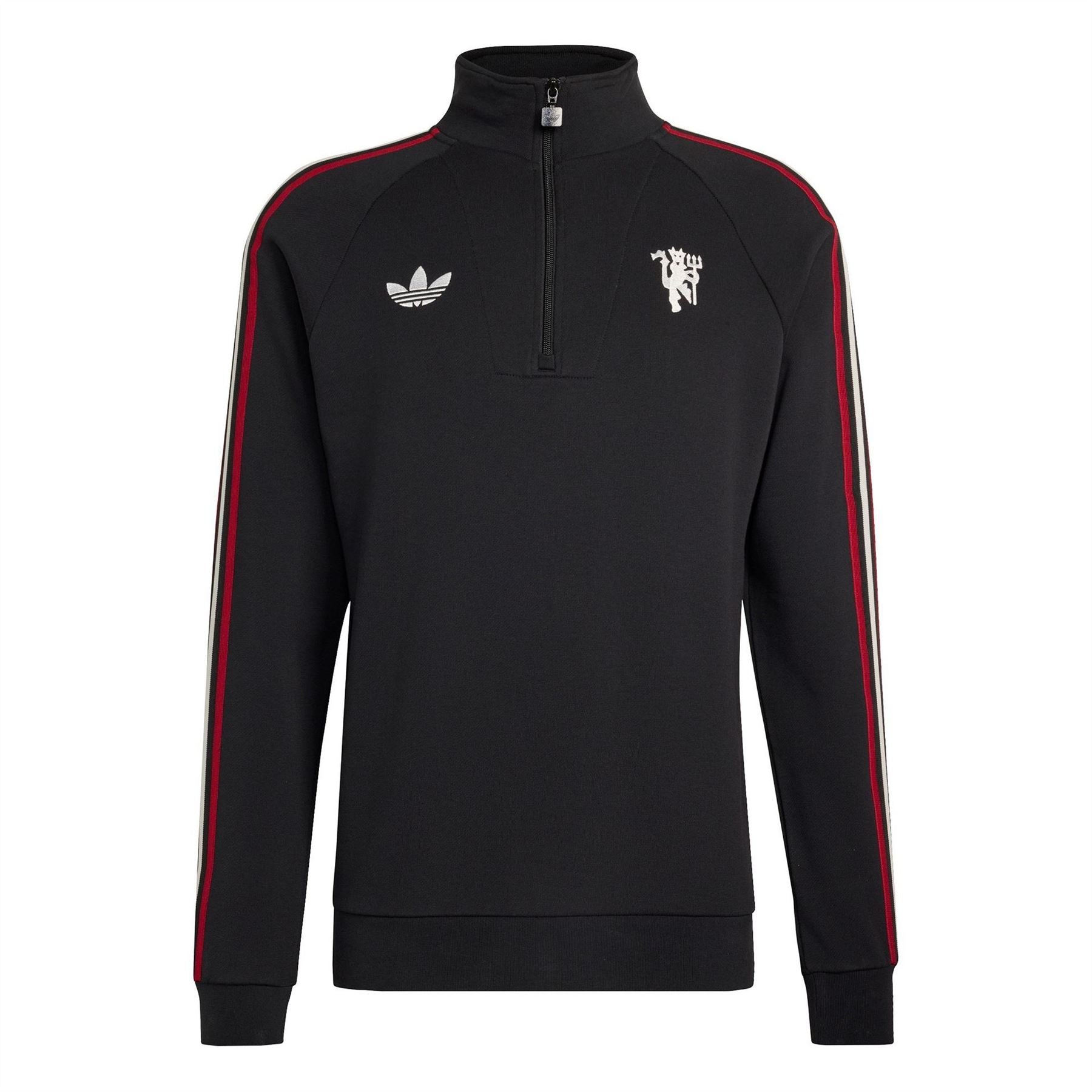 adidas Manchester United Originals Half Zip Jumper