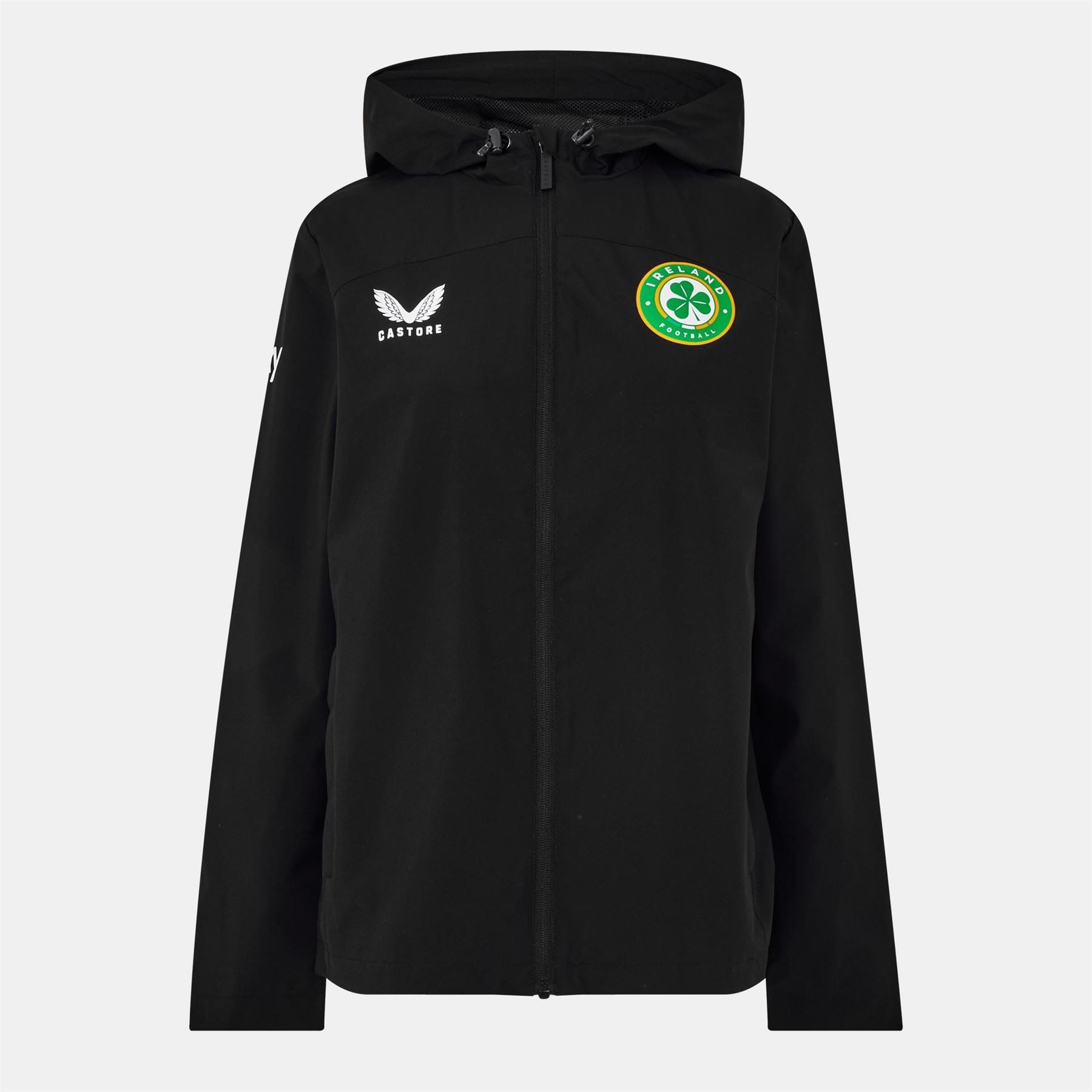 Castore Ireland Football Hooded Rain Jacket