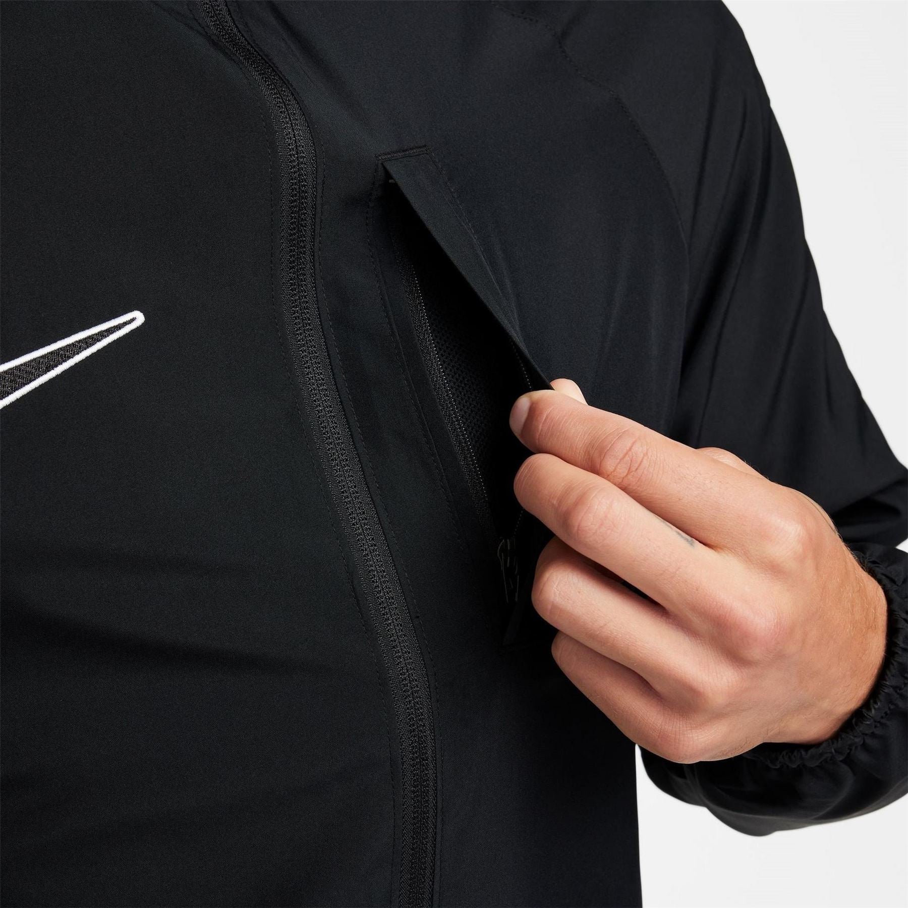 Nike Mens Water Repellent Hooded Football Jacket