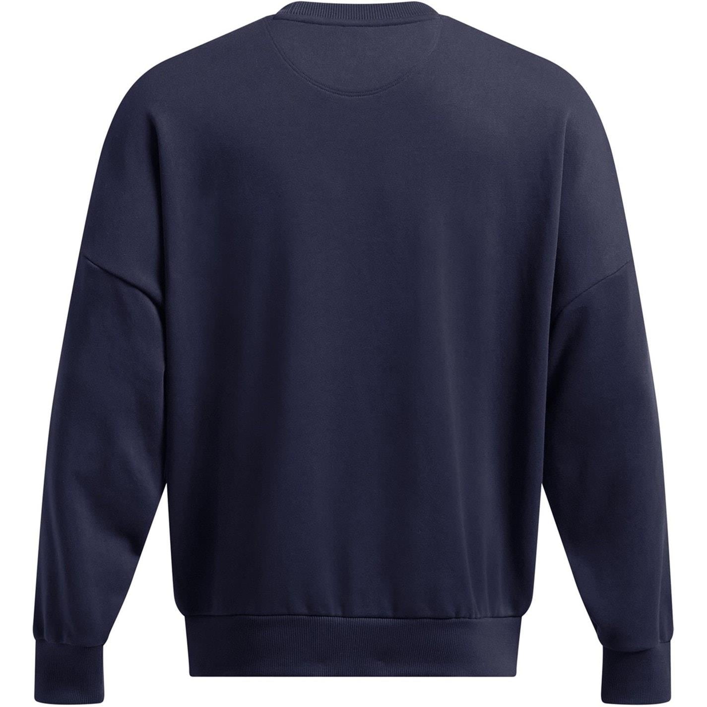 Under Armour Icon Crew Neck Ribbed Collar Long Sleeve Sweatshirt