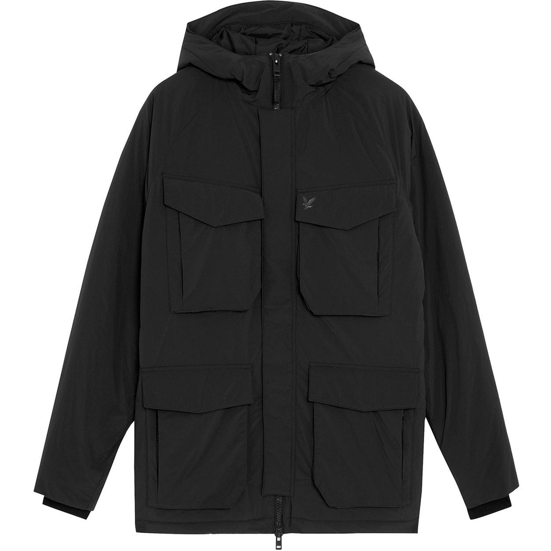 Lyle and Scott Lyle  And  Scott Funnel Neck Long Sleeve Parka