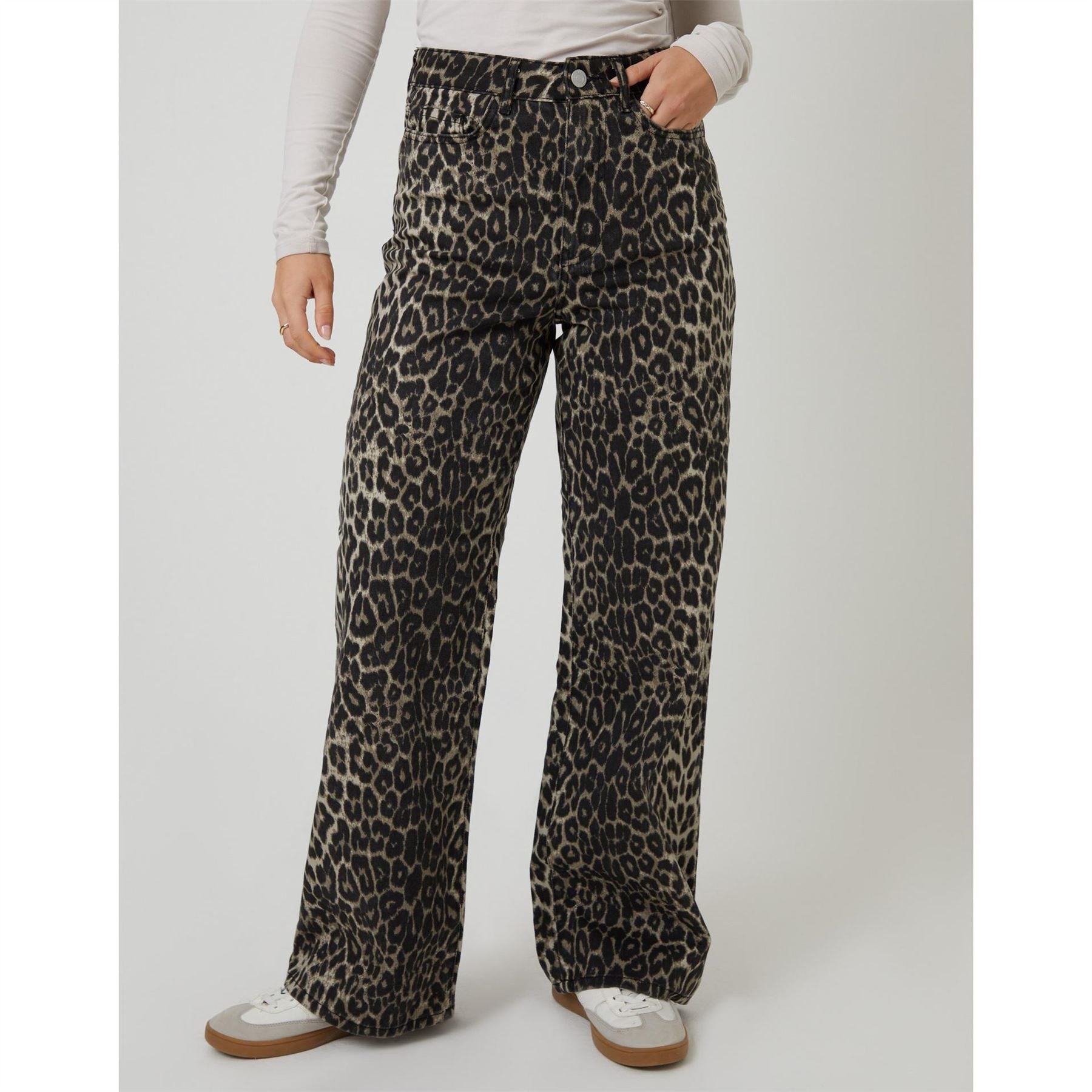 Threadbare Soleil Wide Leg Jeans