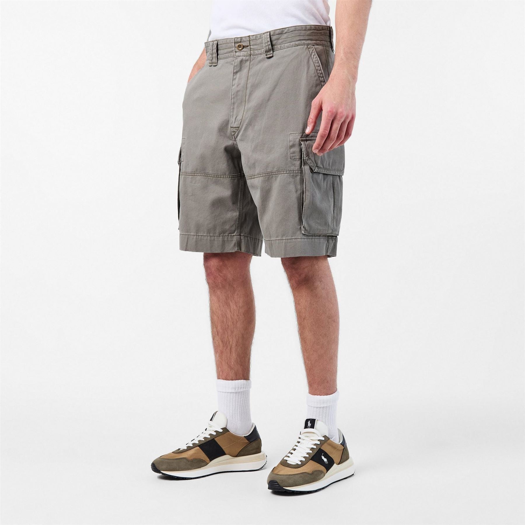 Polo Ralph Lauren Solid Patterned Cargo Shorts