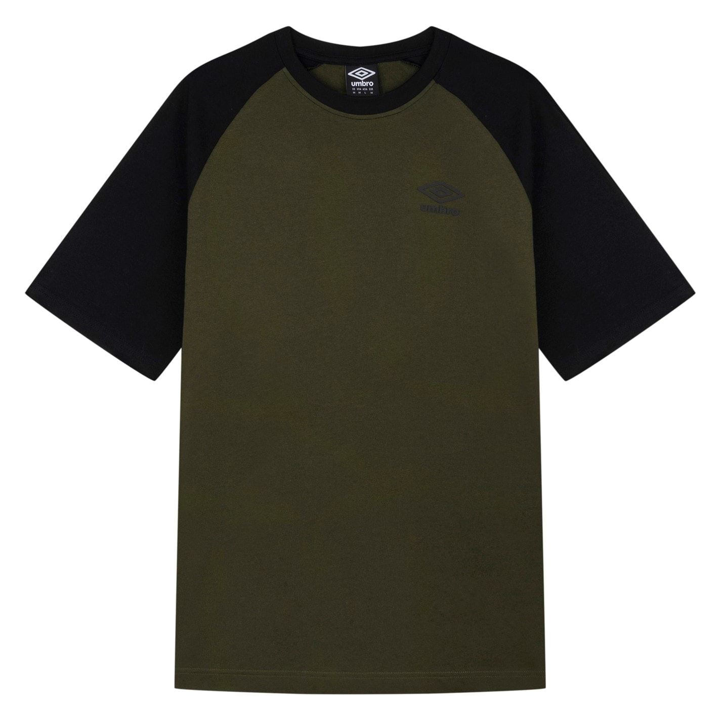 Umbro Regular Fit Crew Neck Raglan T-Shirt