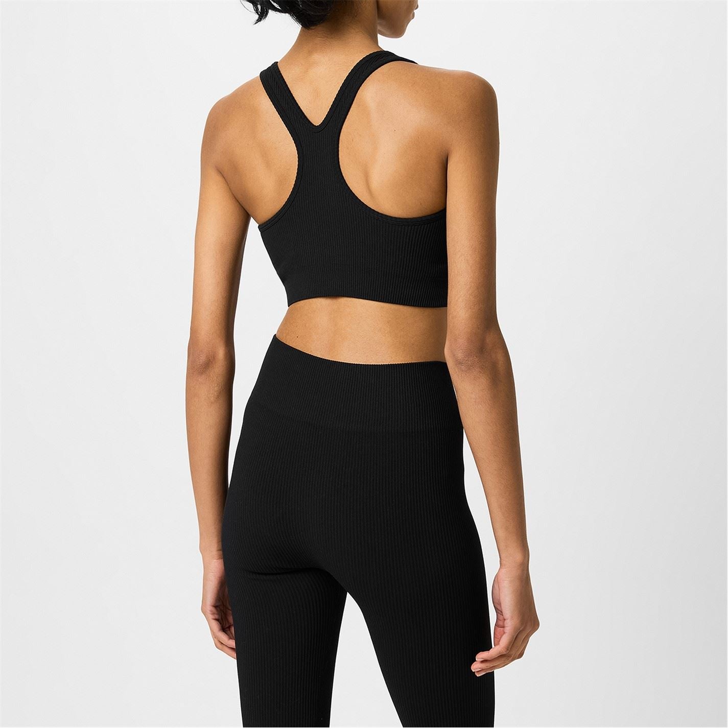 USA Pro Womens Pro Seamless Ribbed Bra