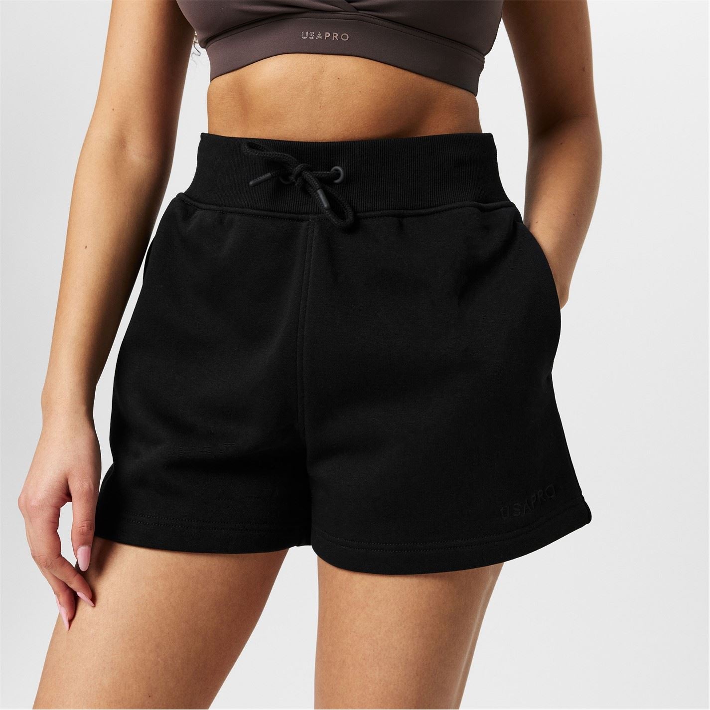 USA Pro Womens Pro Fleece Shorts