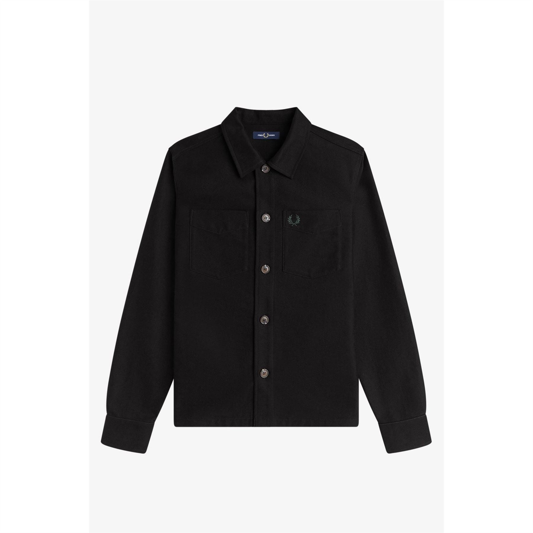 Fred Perry Brushed Twill Overshirt