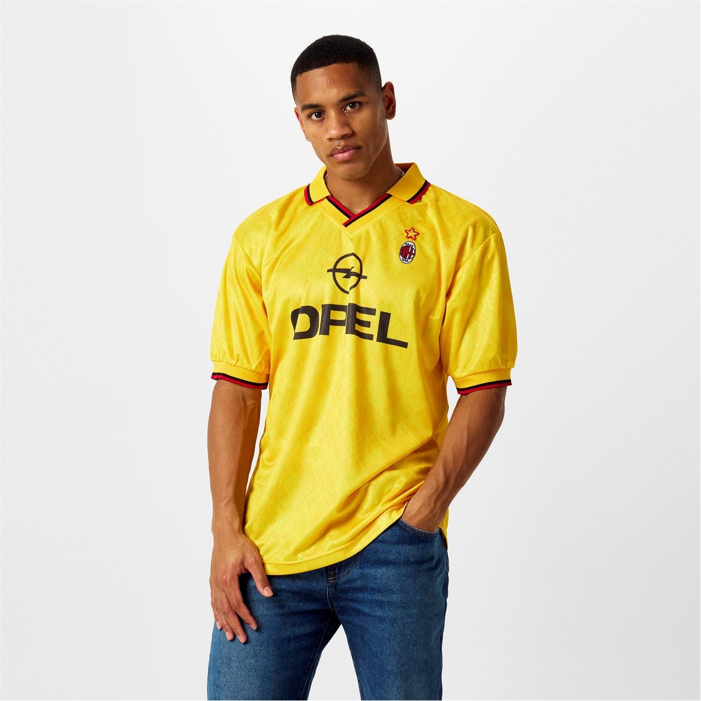 Score Draw Ac Milan Retro Third Shirt 96 Adults