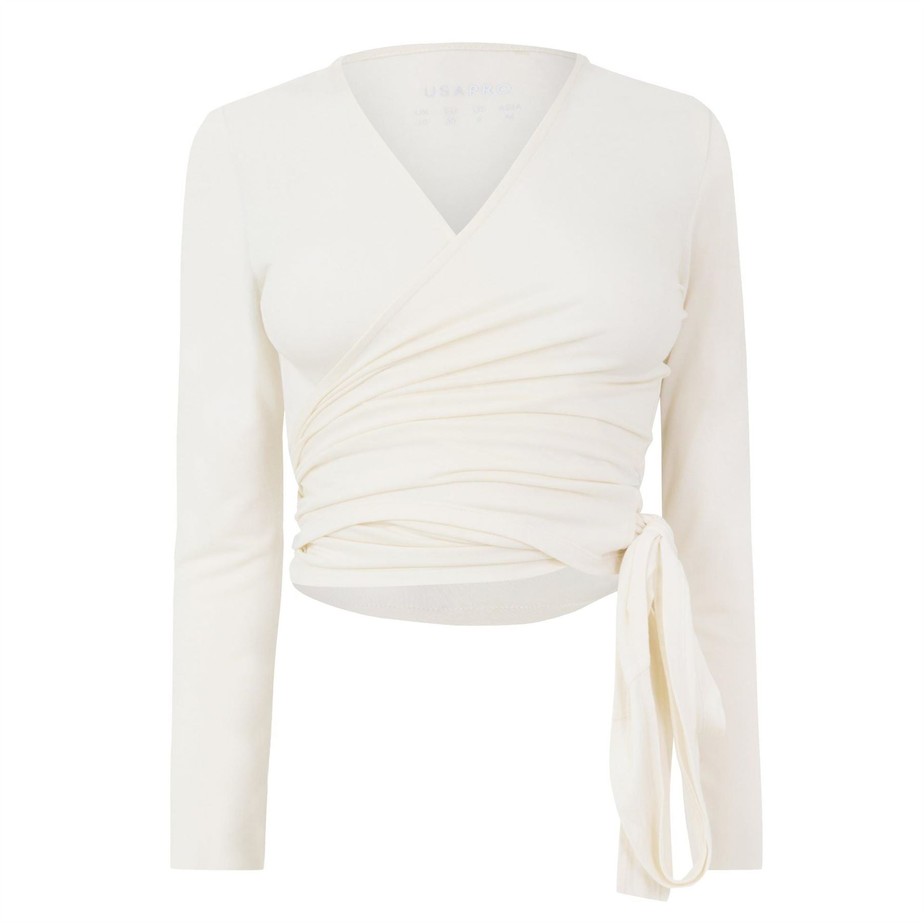 USA Pro Ballet Wrap Top Ld64