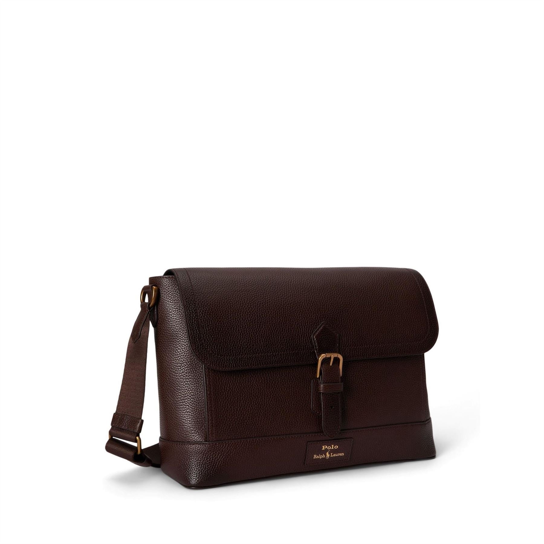 Polo Ralph Lauren Lthr L Messenger 64