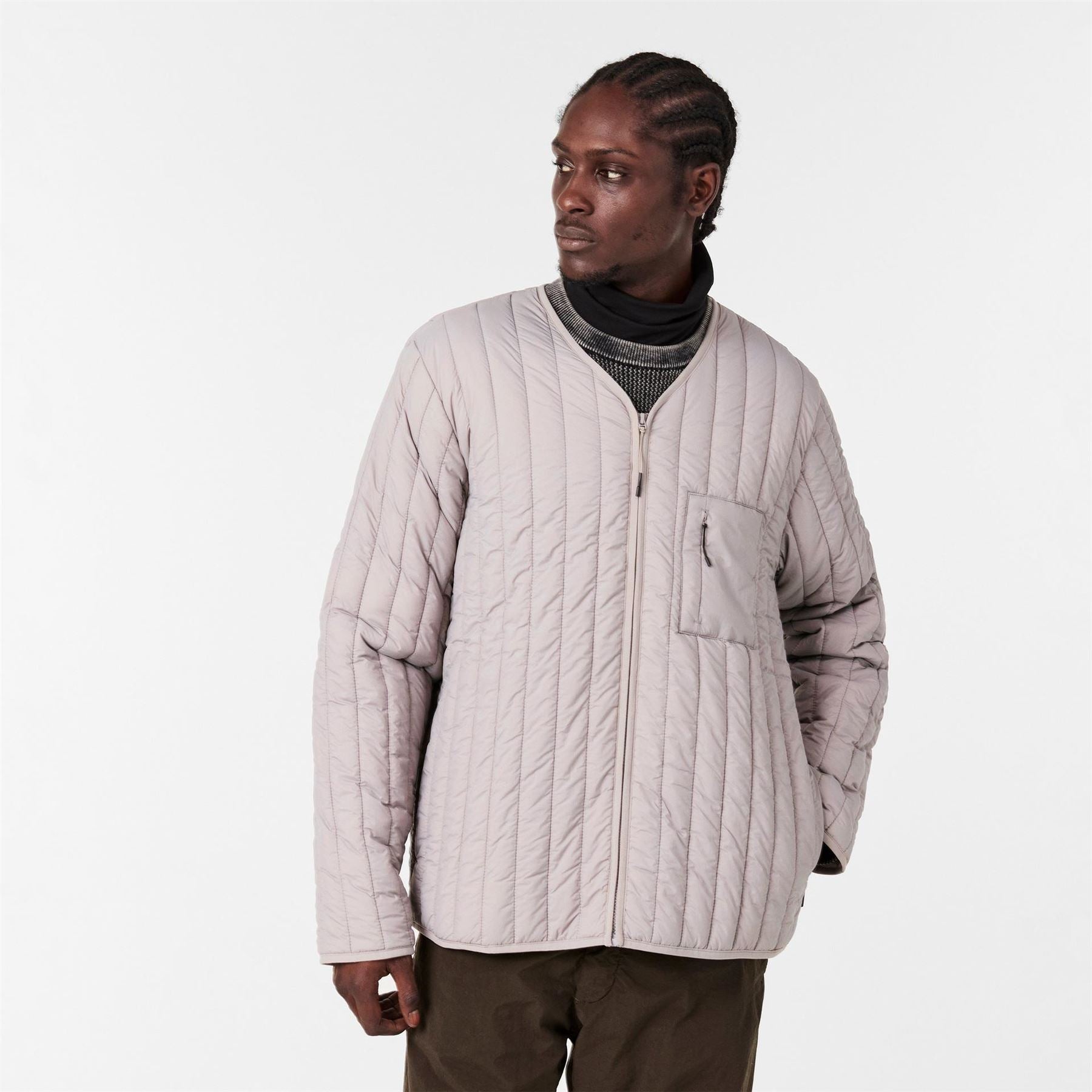 Rains Banja Solid Patterned Rain Jacket