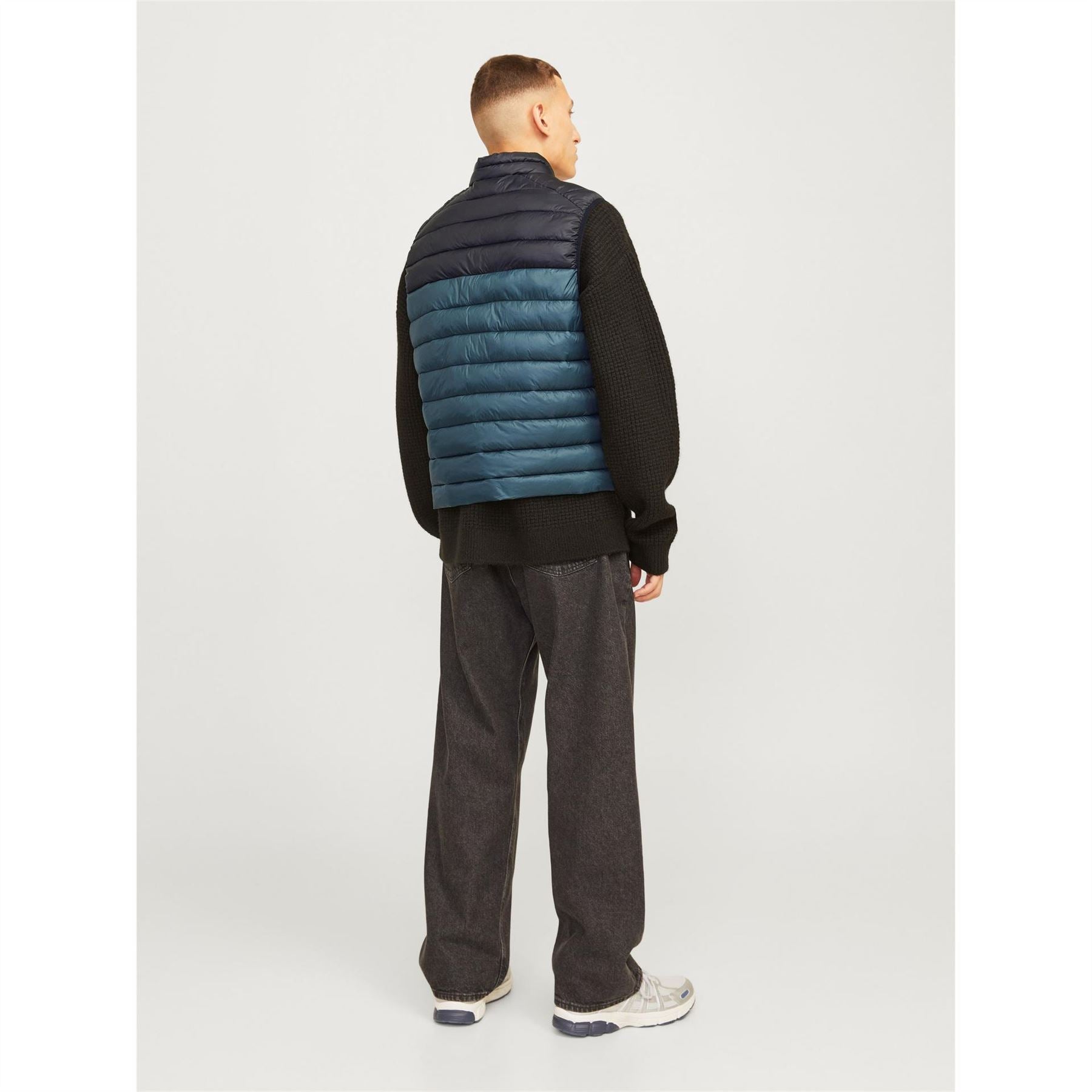 Jack and Jones Sprint Color Block Puffy Gilet