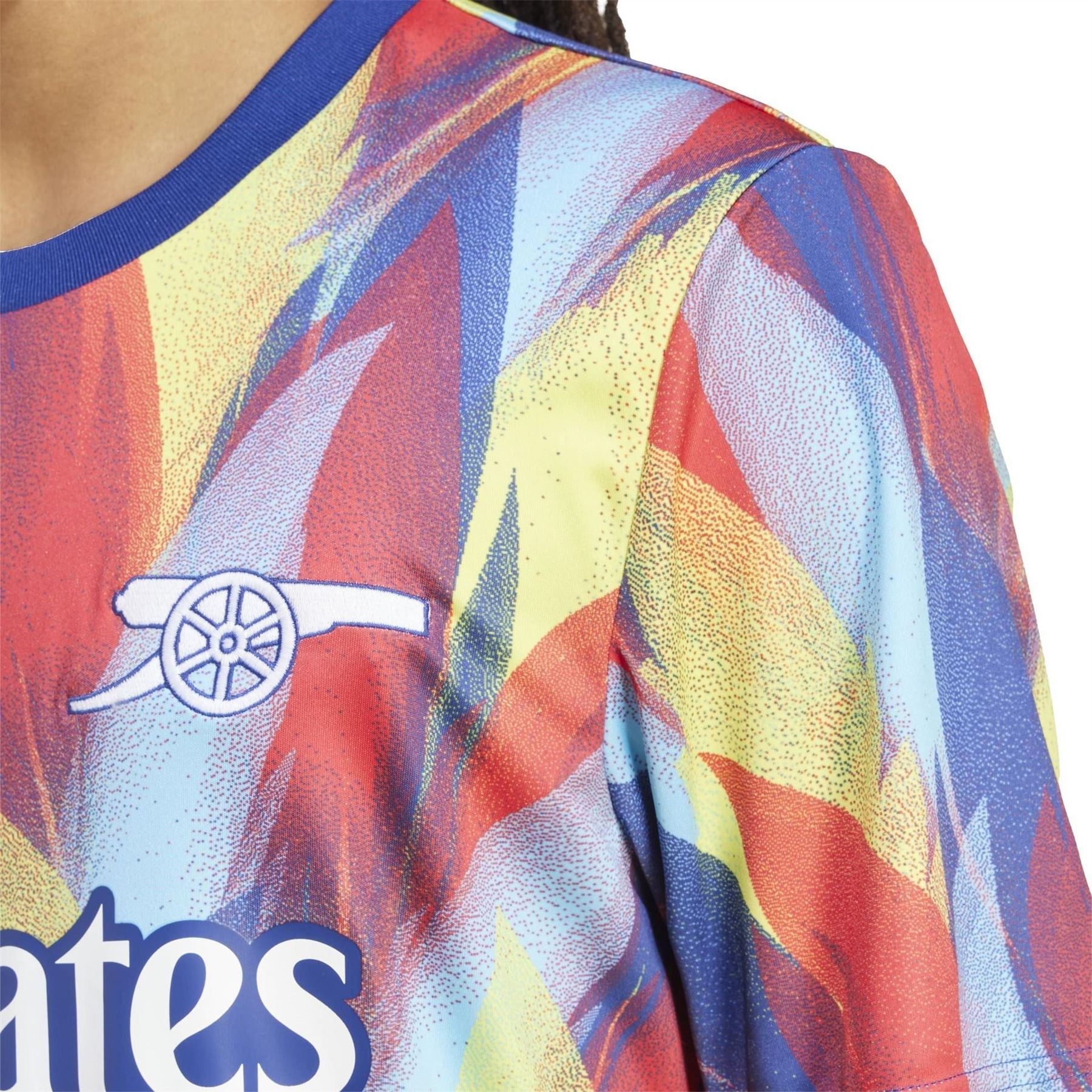 adidas Mens Arsenal Pre Match Shirt 2025 2026
